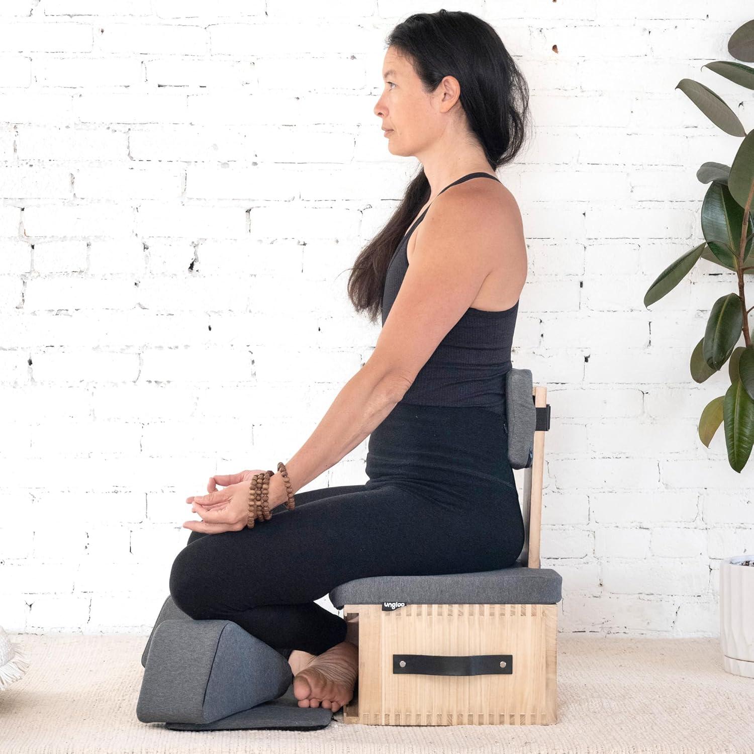 Silla de Meditación Ungloo Box con Soporte Acolchado