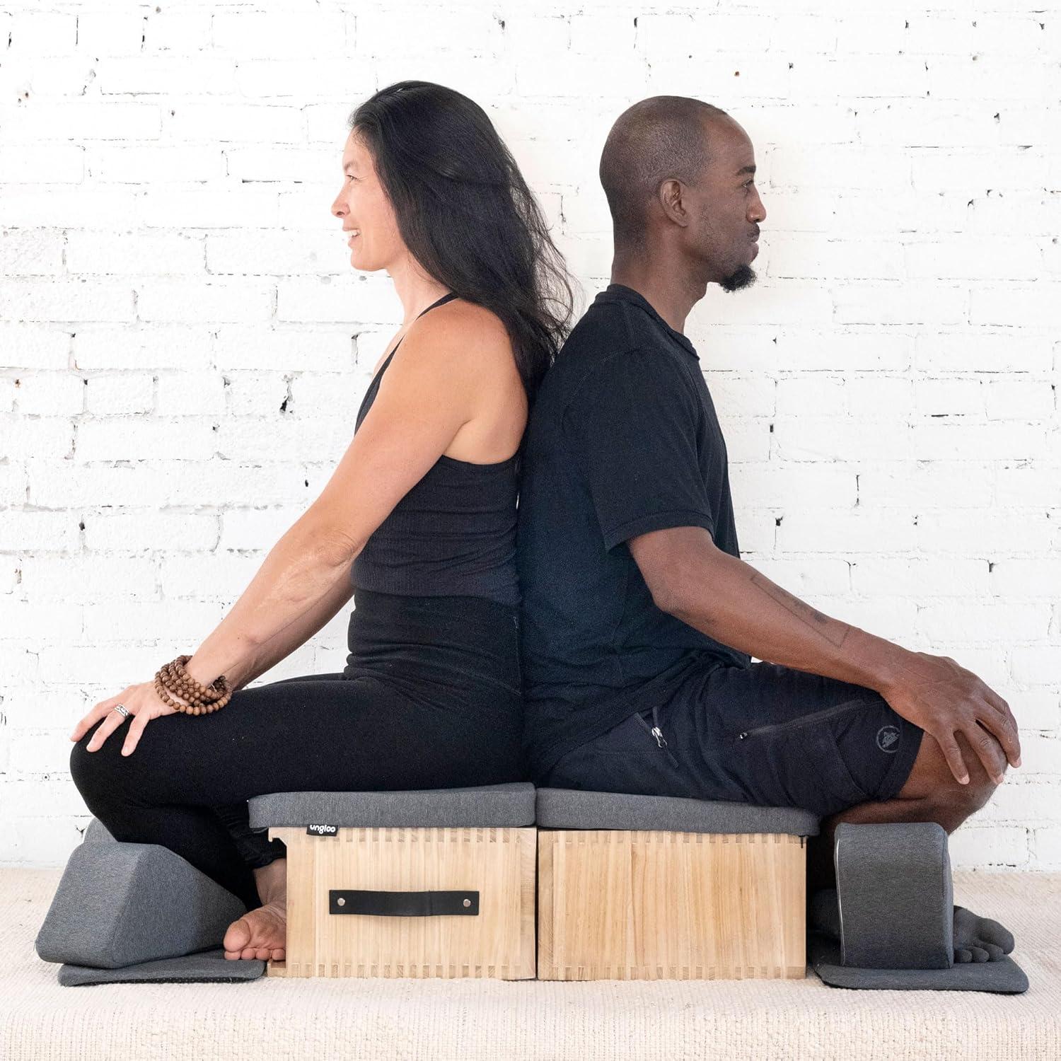 Silla de Meditación Ungloo Box con Soporte Acolchado