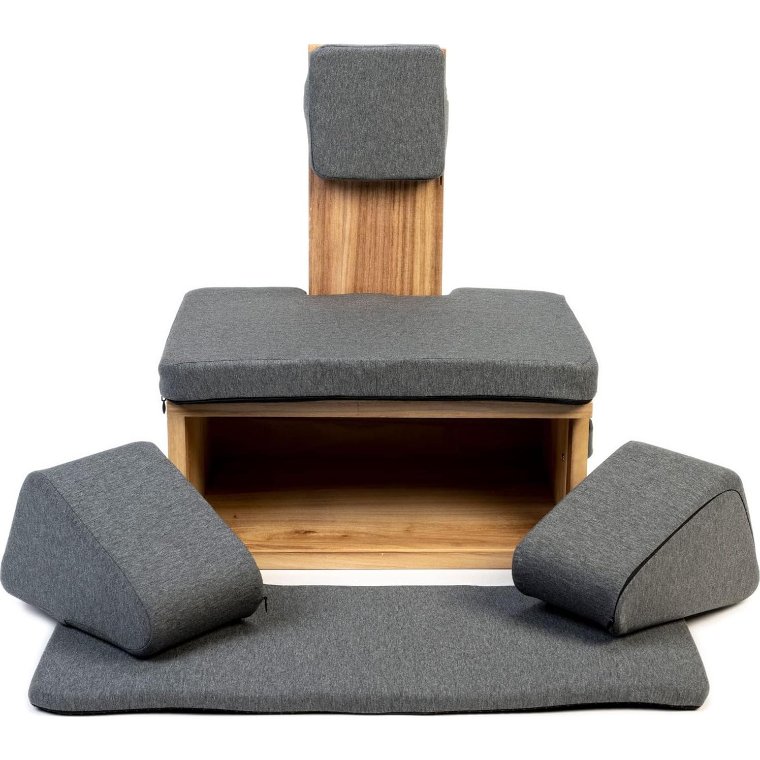 Silla de Meditación Ungloo Box con Soporte Acolchado