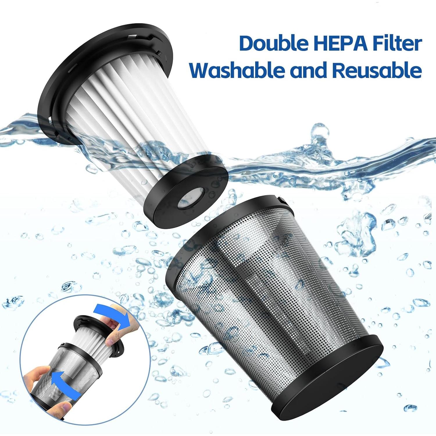 Aspiradora de Mano Inalámbrica SIMWAL SV01 9500Pa 0.55L