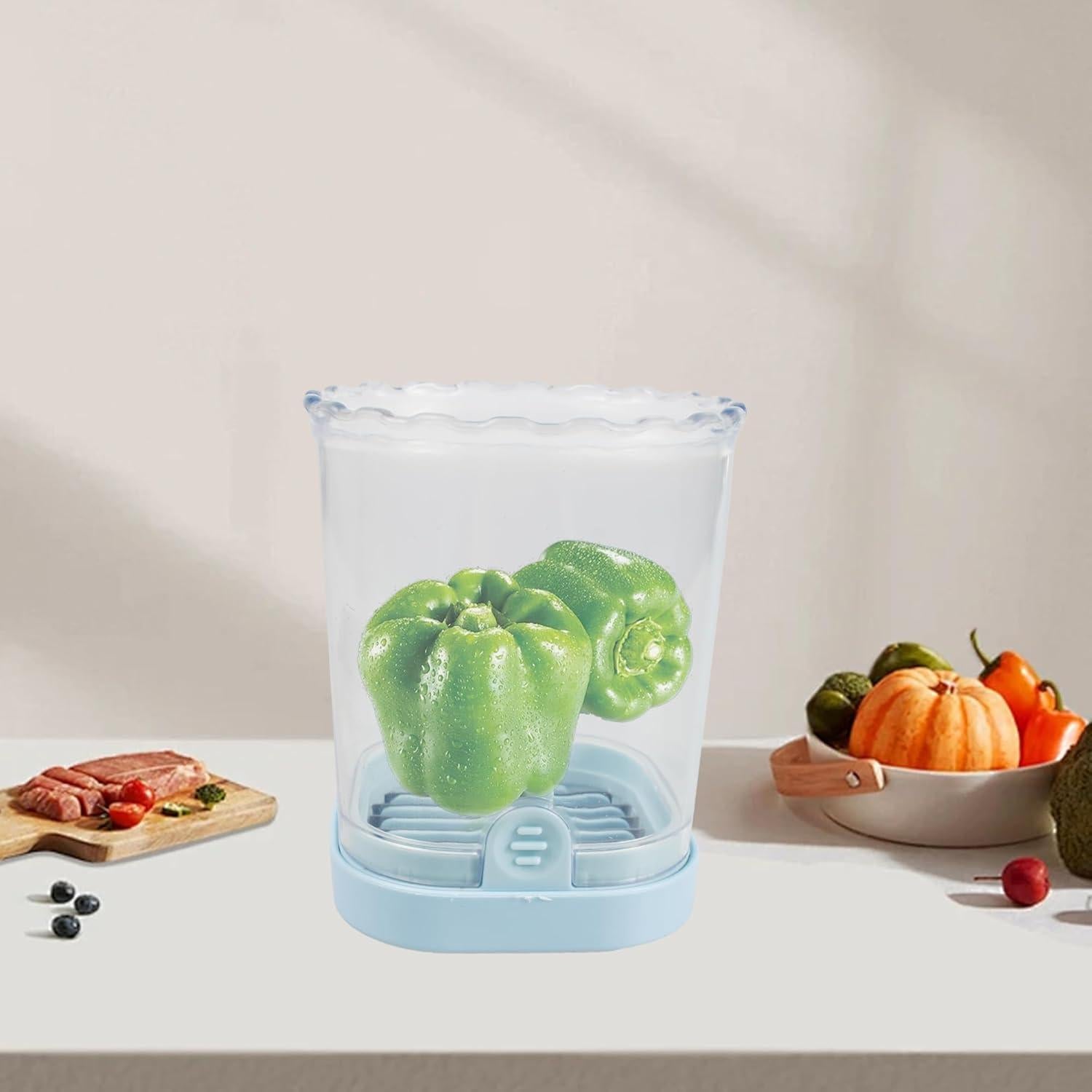 Cortador de Frutas Votuyet Azul Claro 7.5 cm Acero Inoxidable