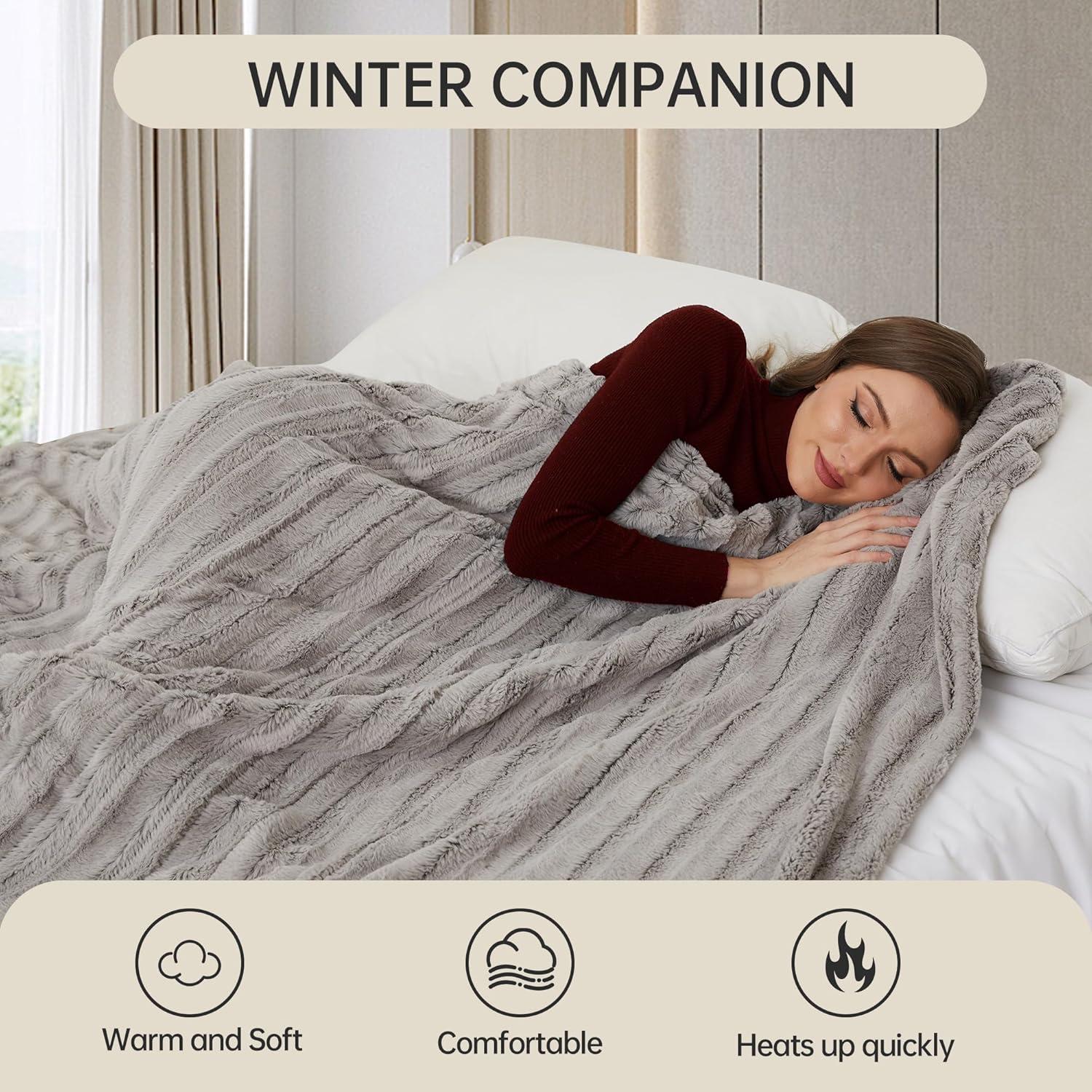 Manta Eléctrica McJaw 127x152cm con 4 Niveles de Calor