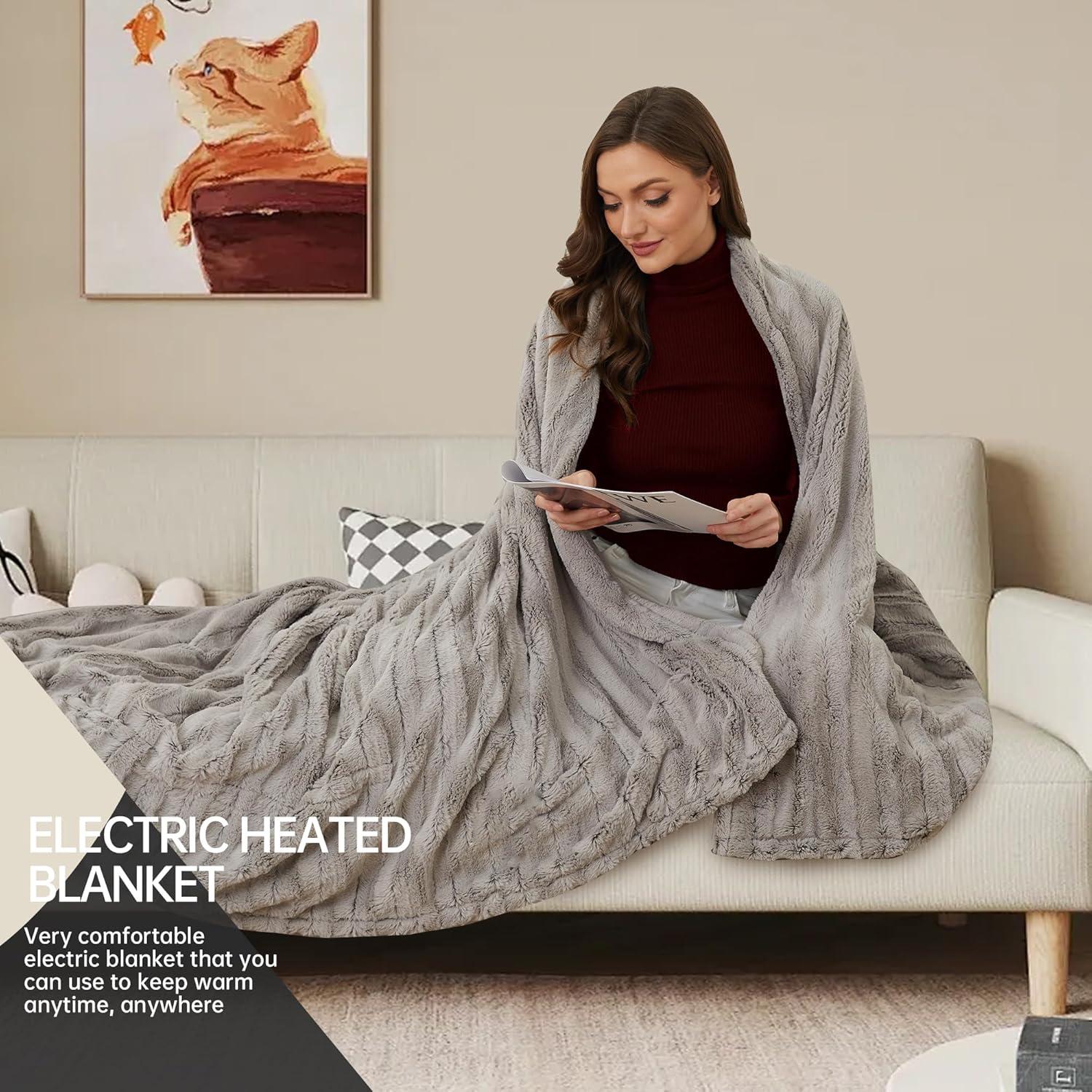 Manta Eléctrica McJaw 127x152cm con 4 Niveles de Calor