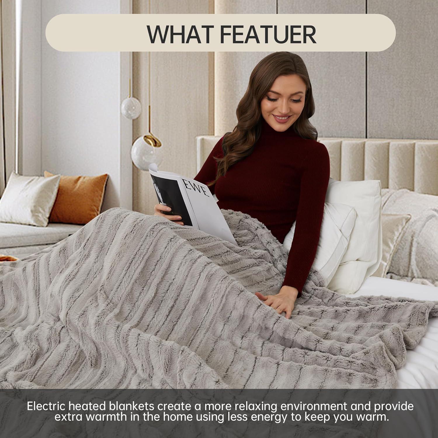 Manta Eléctrica McJaw 127x152cm con 4 Niveles de Calor