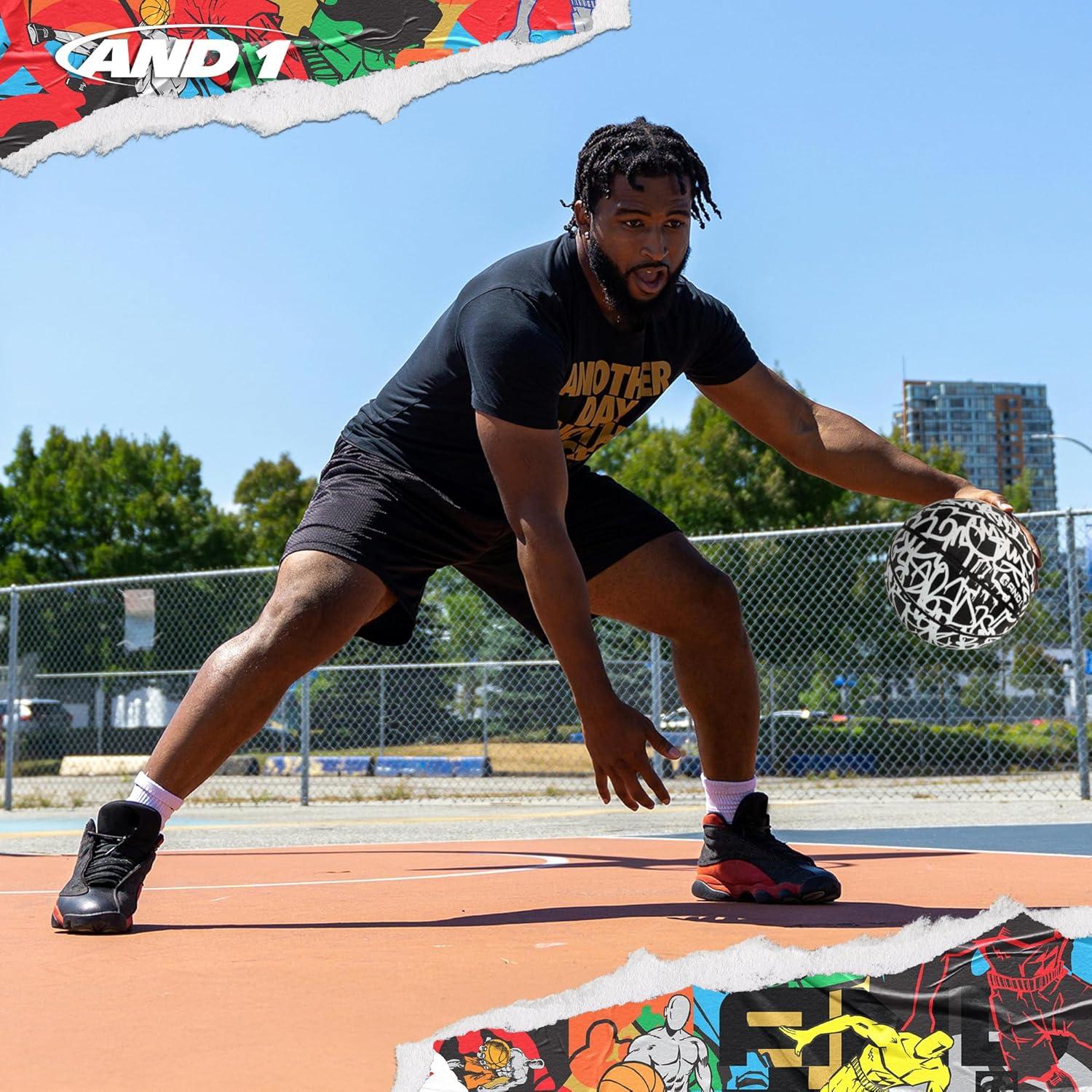 Balón de Baloncesto AND1 Chaos 29.5" Goma Oficial