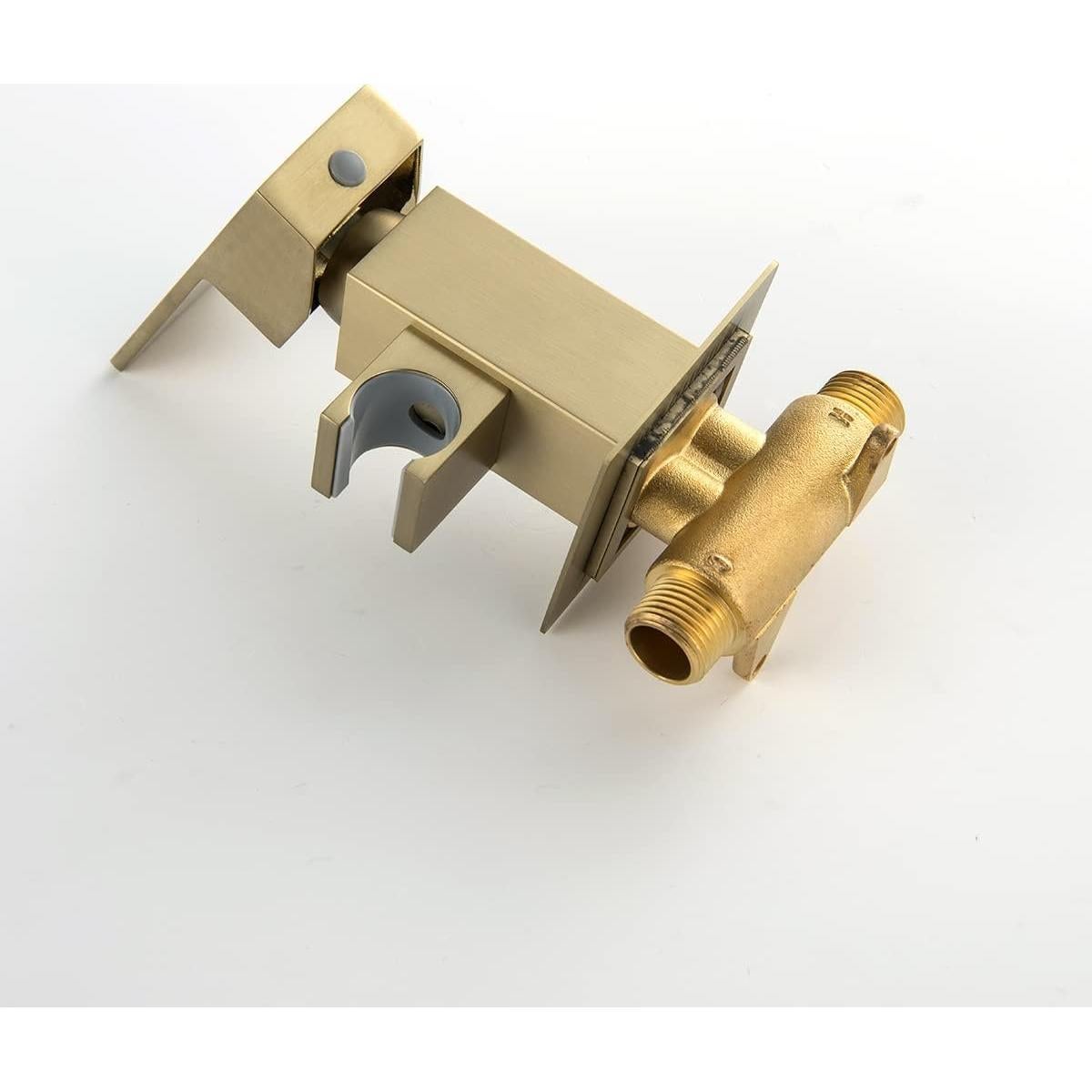 Rociador de Bidet de Mano Gaosin Oro Cepillado Agua Caliente