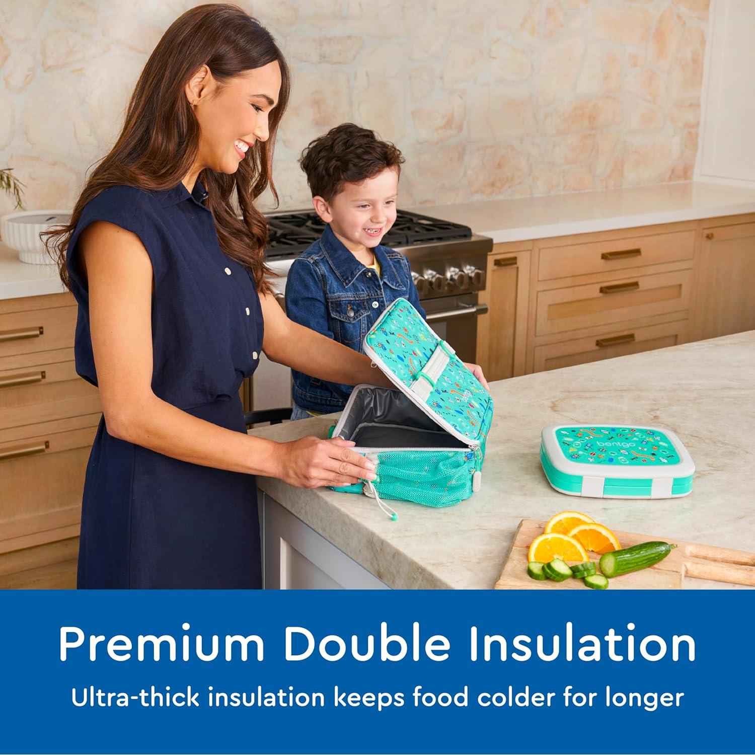 Bolsa de Almuerzo Aislada Bentgo Kids Bichos Amigos 340g