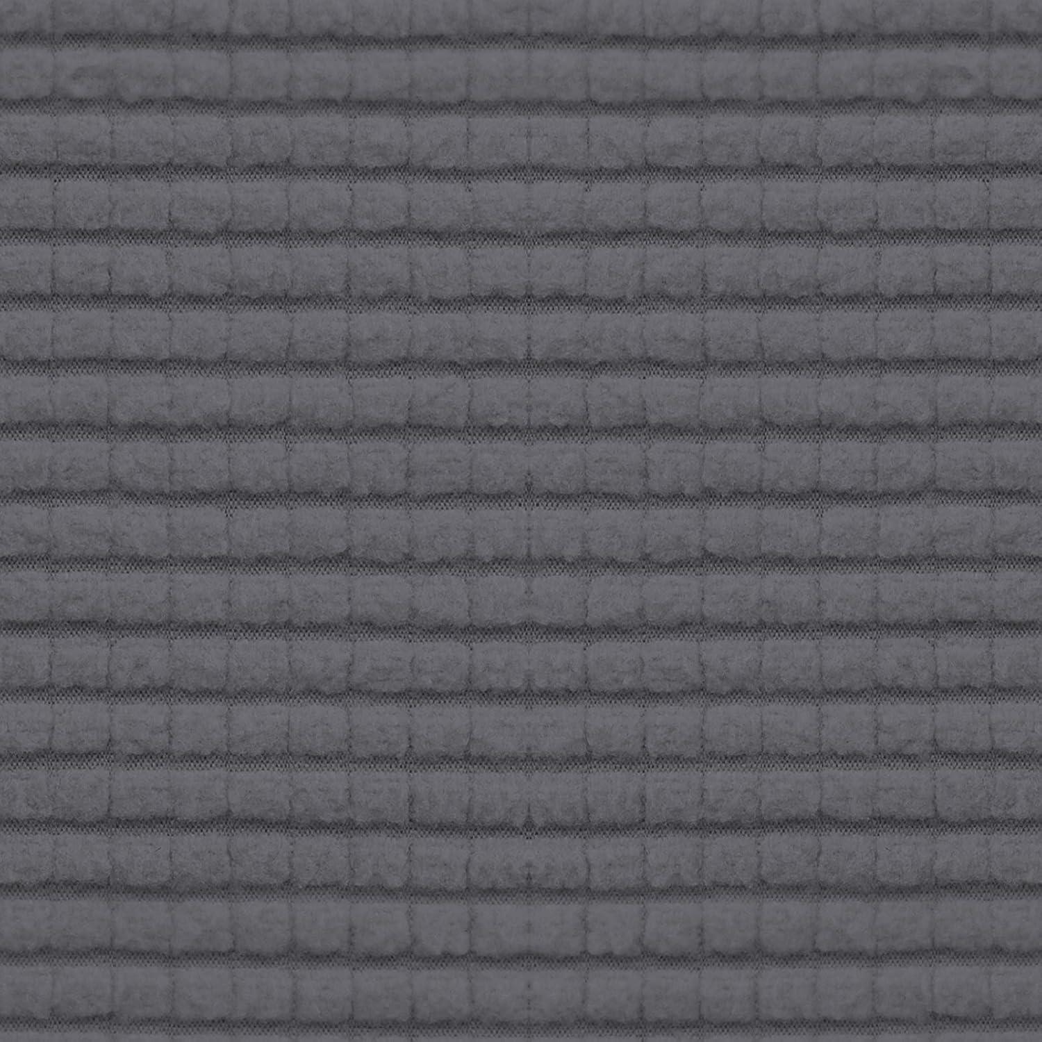 Funda de Cojín Loveseat Easy-Going Gris Elástica y Suave