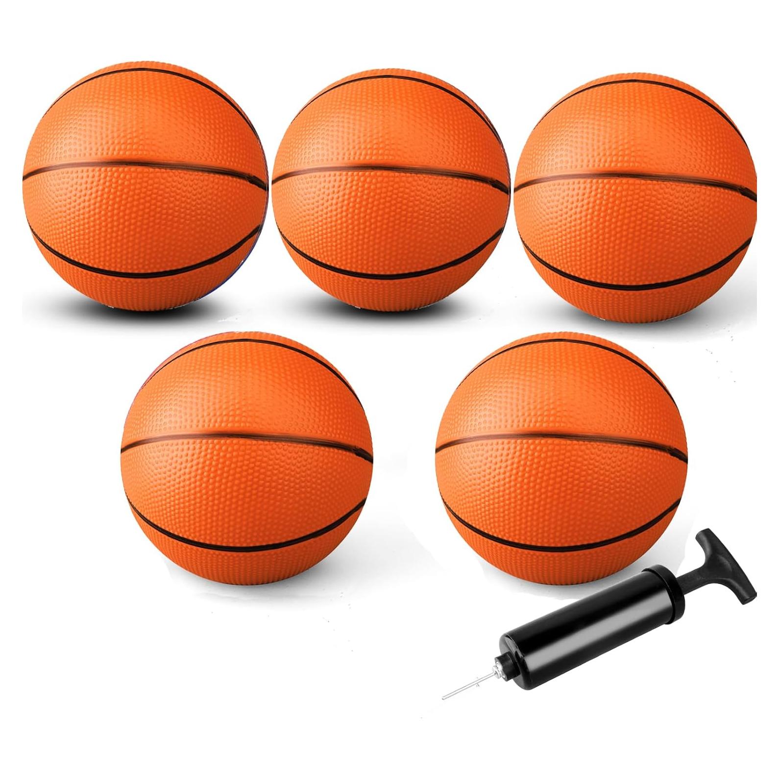 Set de 4 Balones de Baloncesto Mini Anzmtosn 17,78 cm