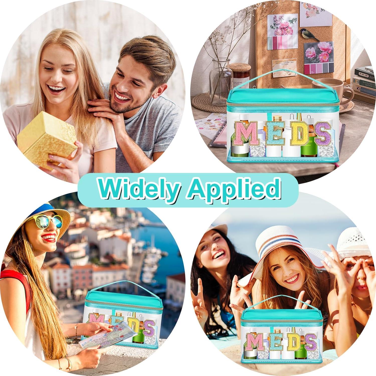 Bolsa de Maquillaje Iqimott Verde Impermeable 22.86x14.48 cm