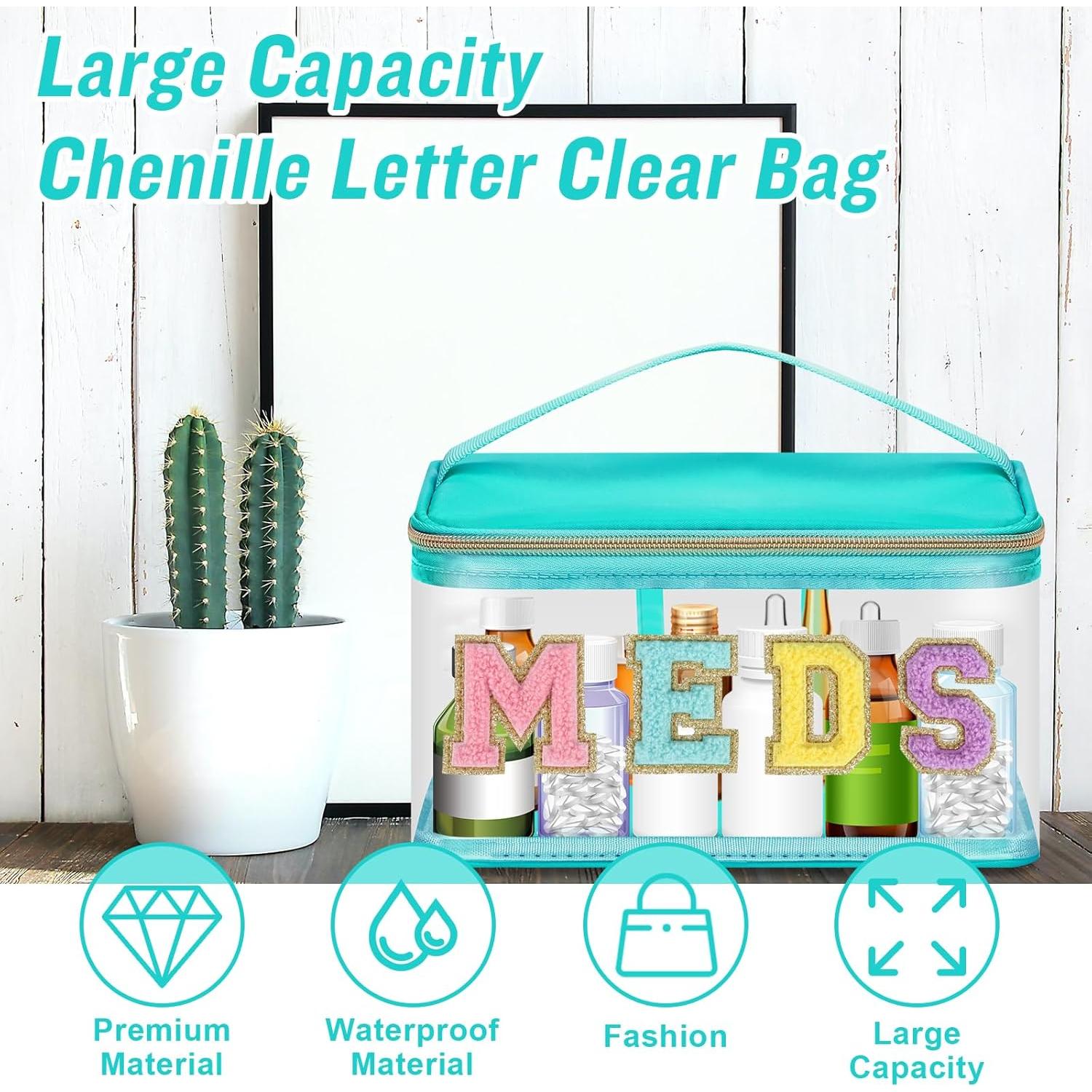 Bolsa de Maquillaje Iqimott Verde Impermeable 22.86x14.48 cm