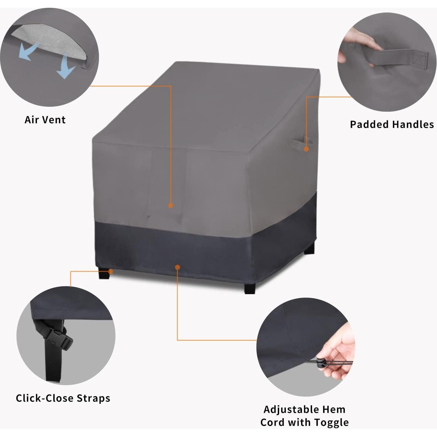 Funda de Silla Exterior Easy-Going 81x94x79 cm Impermeable