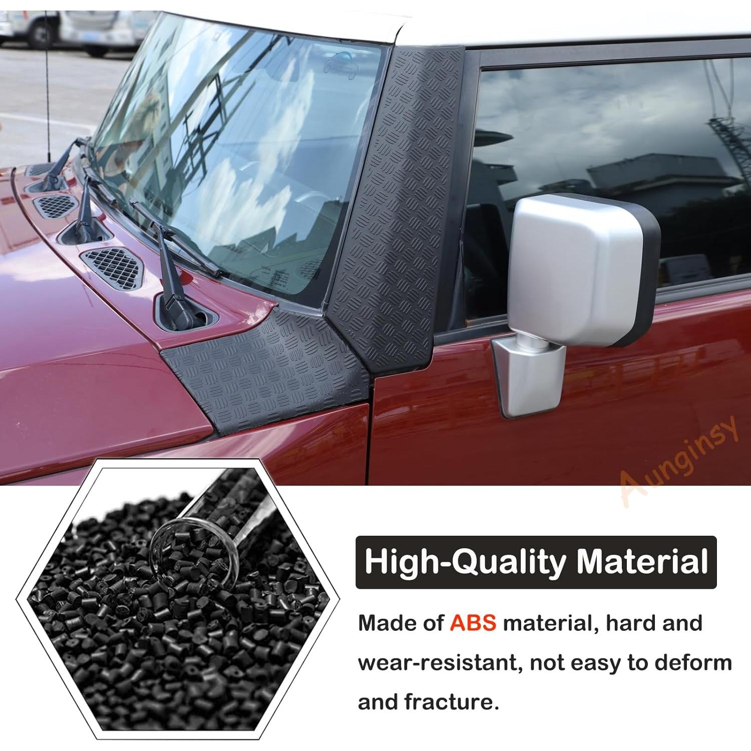 Cubierta A-Pilar Toyota FJ Cruiser 2007-2021 Aunginsy ABS