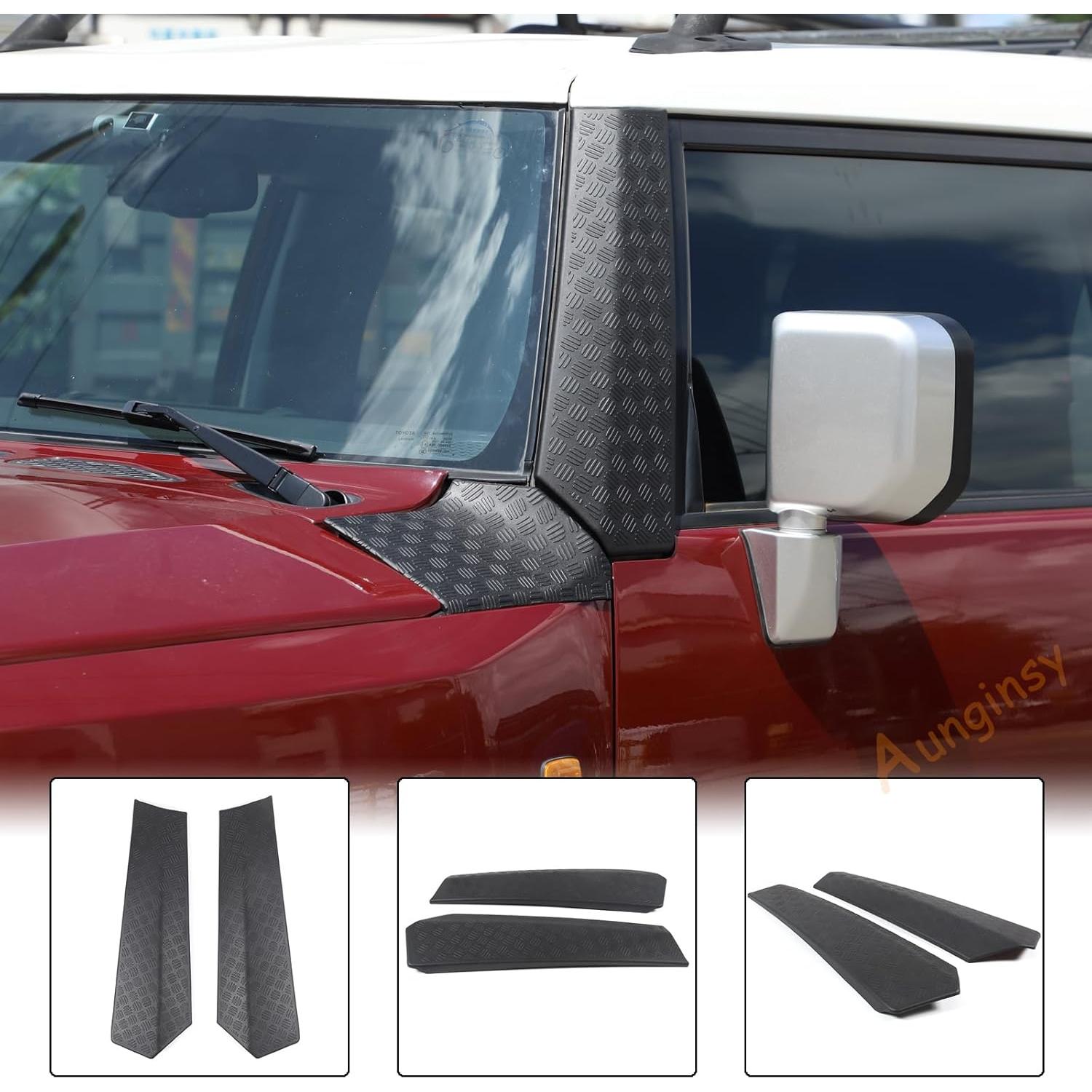 Cubierta A-Pilar Toyota FJ Cruiser 2007-2021 Aunginsy ABS