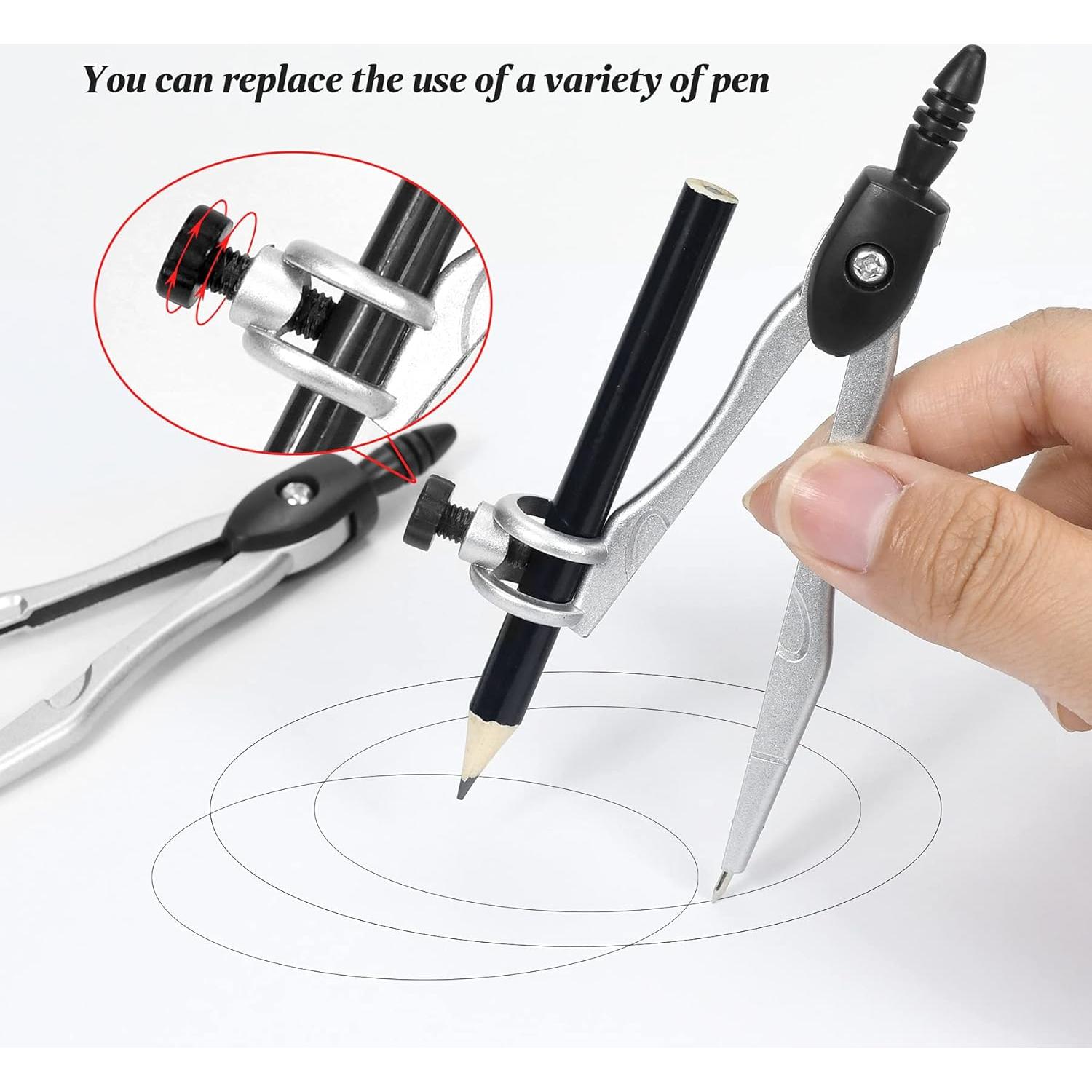 Juego de Geometría Vobou 10 Piezas con Caja Negra