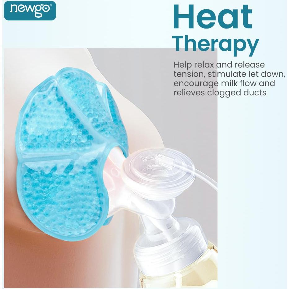 Paquete de Hielo Reutilizable NEWGO para Senos 2-Pack Alivio Congestión