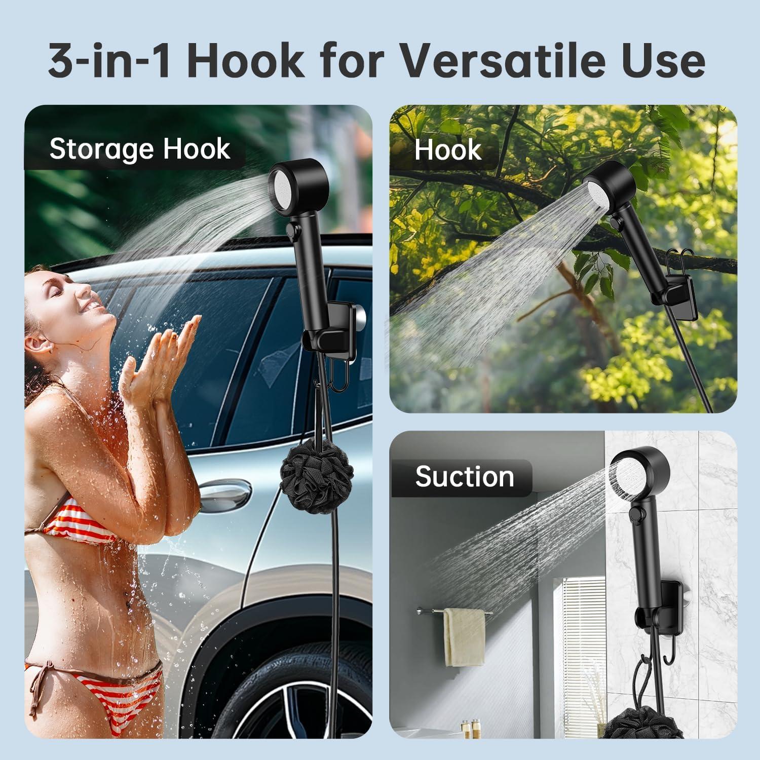 Ducha Portátil IGRL A2501 Recargable 8000mAh 6L/min IPX8