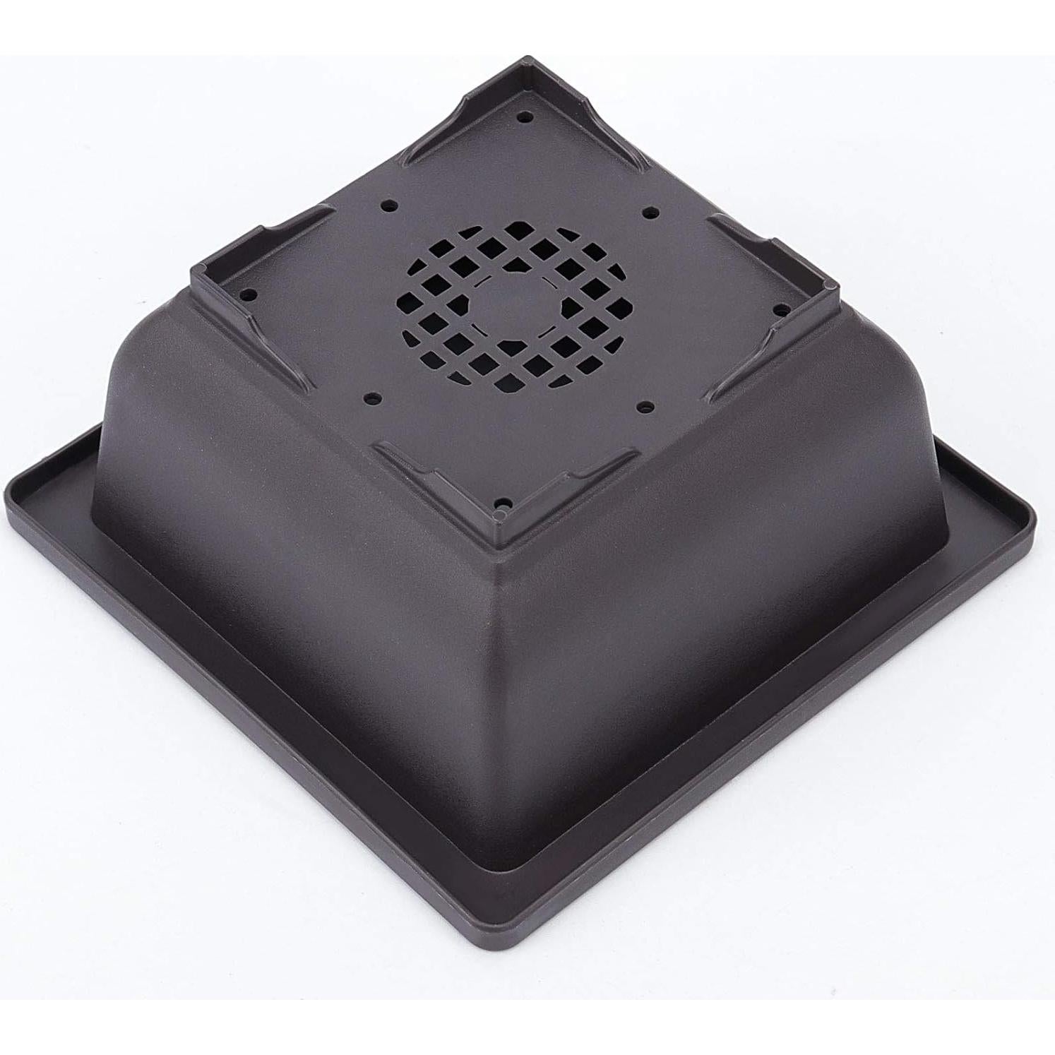 15 Macetas Cuadradas ZEONHEI 11.94 cm para Bonsái