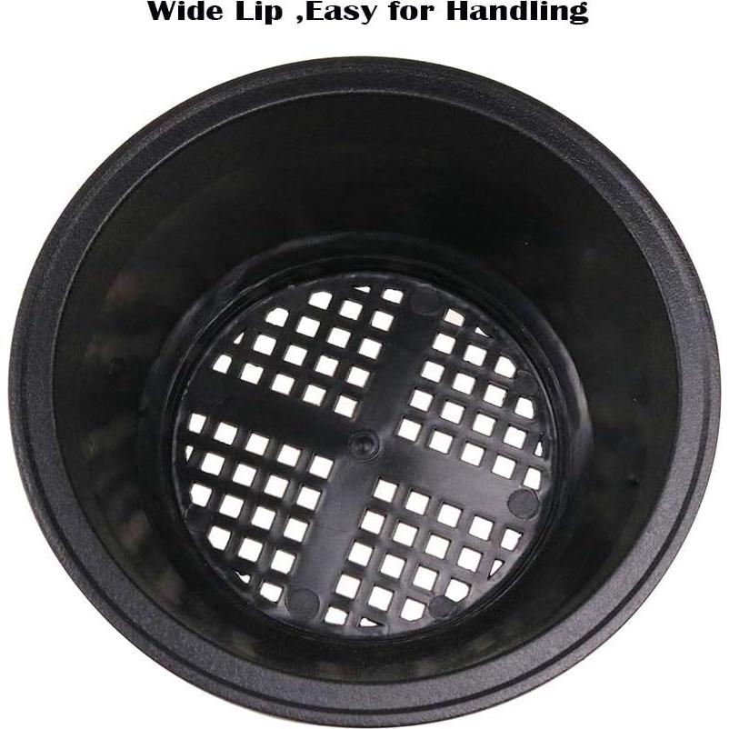 Macetas Redondas MUZHI 12 Piezas para Bonsai 19.8 cm