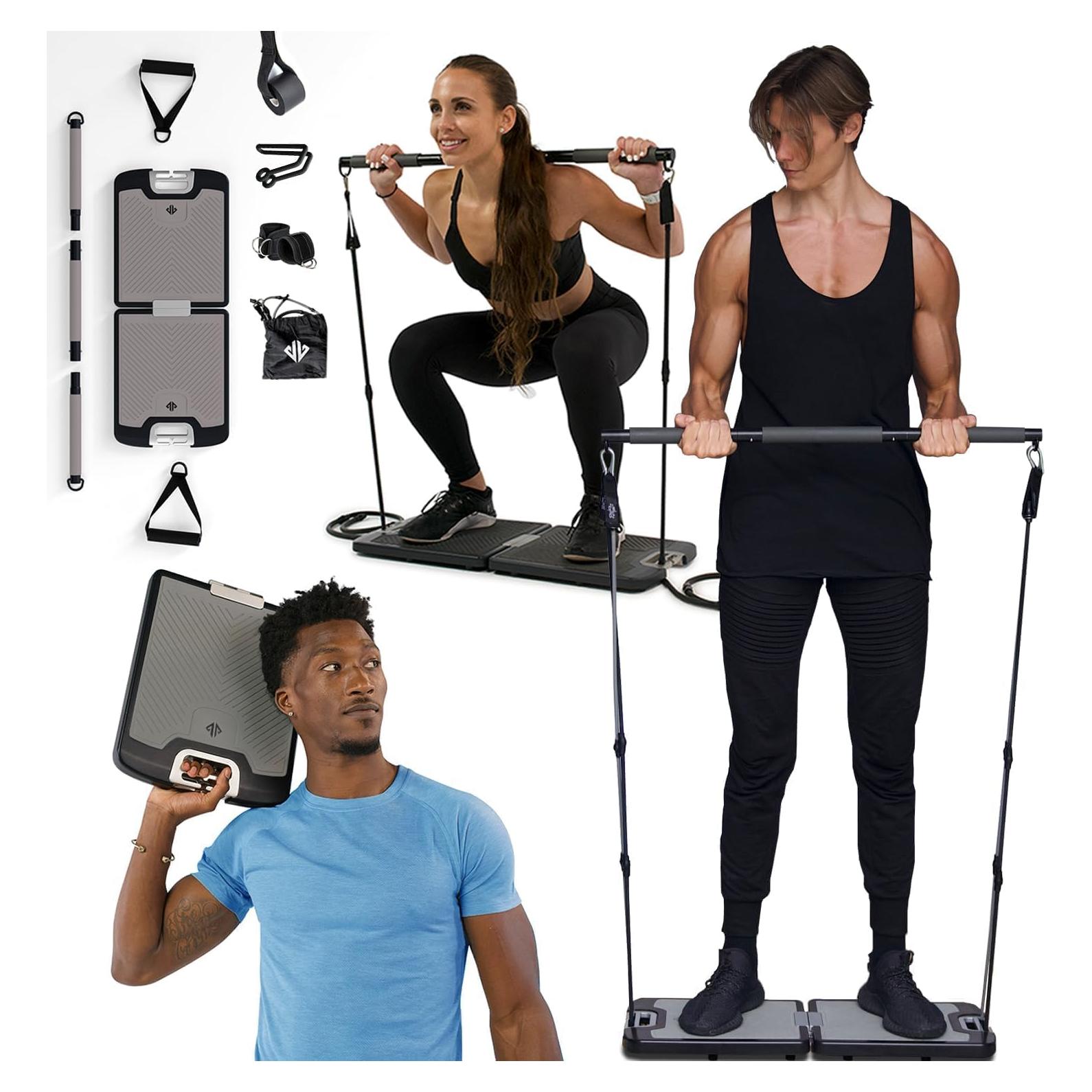 EVO Gym Nomadix - Gimnasio Portátil Todo en Uno 54.4 kg