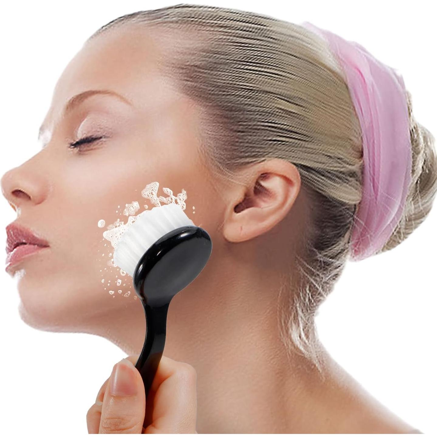 Cepillo Facial Exfoliante Beomeen 4 PCS Negro - Limpieza Profunda