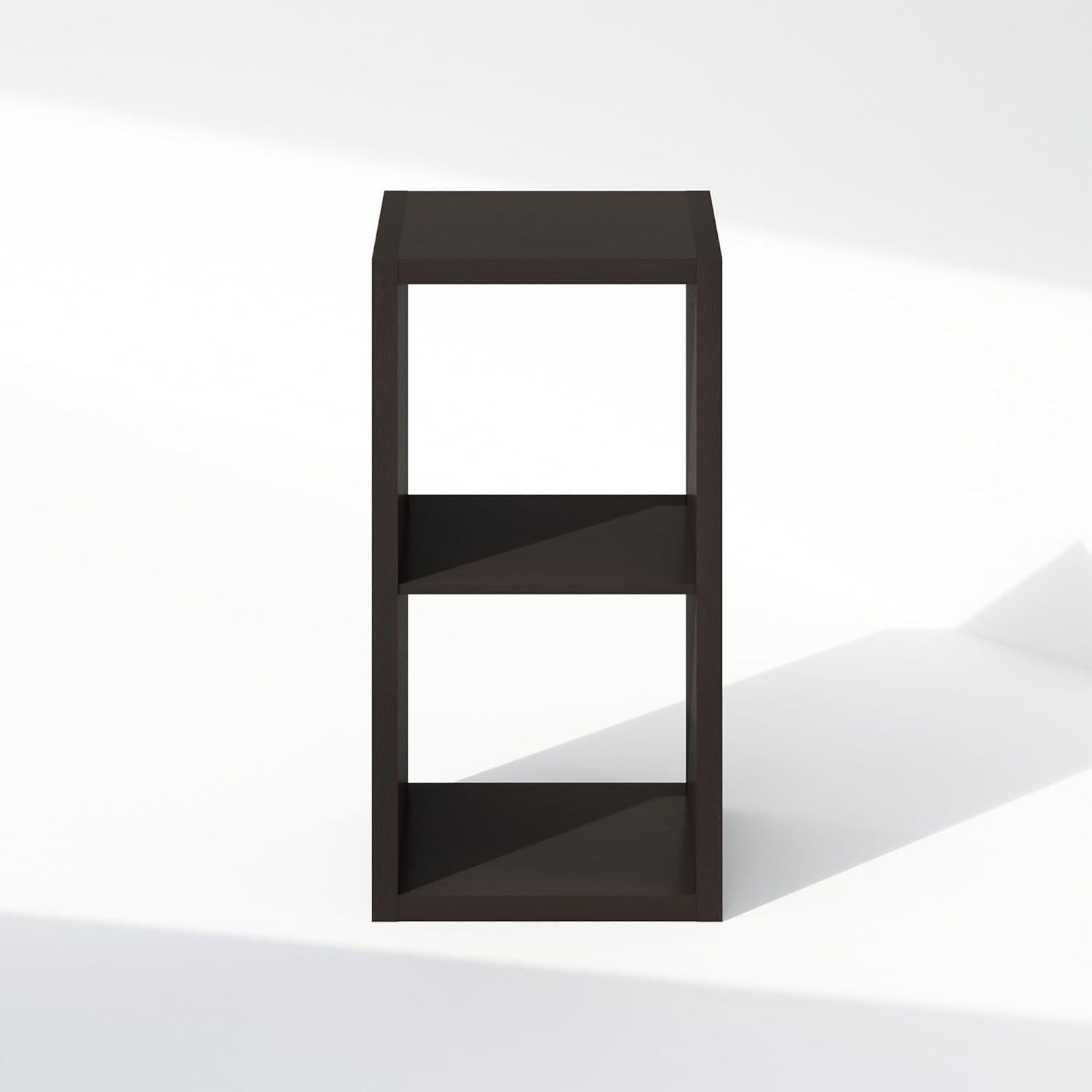 Estante Organizador Furinno Cubic 2-Cube Roble Oscuro