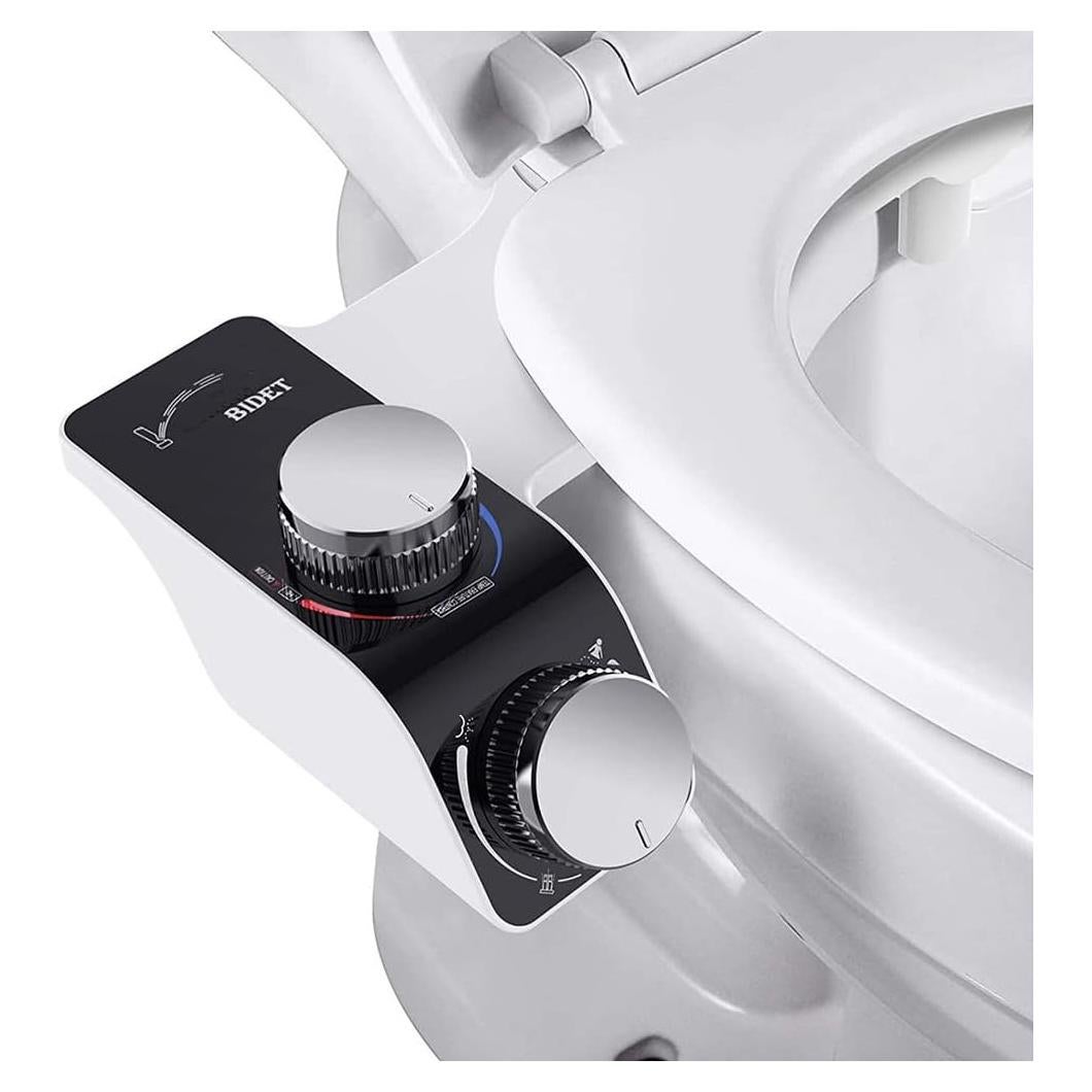 Accesorio de Bidet CTobd Doble Boquilla Manual Agua Tibia