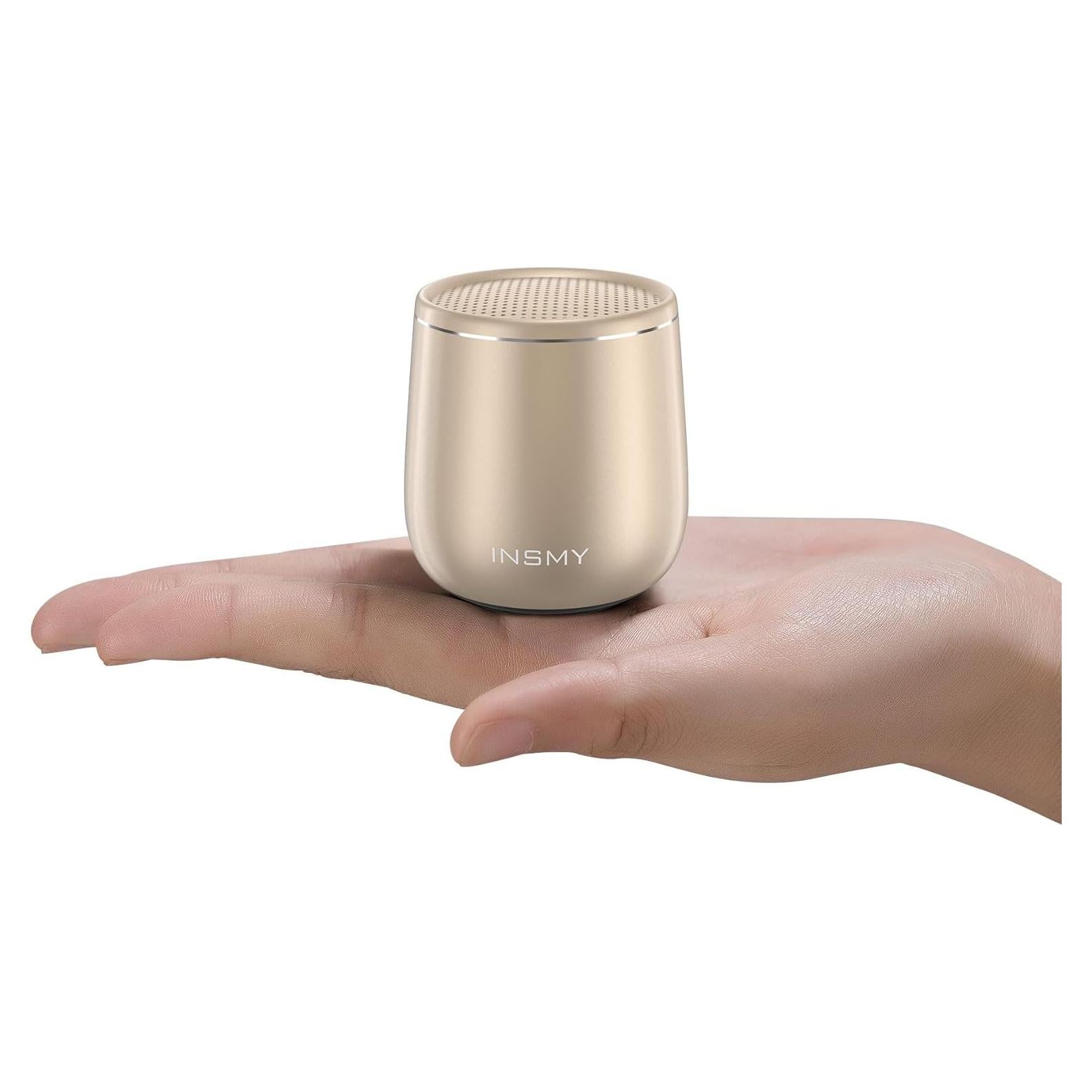 Altavoz Bluetooth INSMY C17-MAX Mini Impermeable Oro