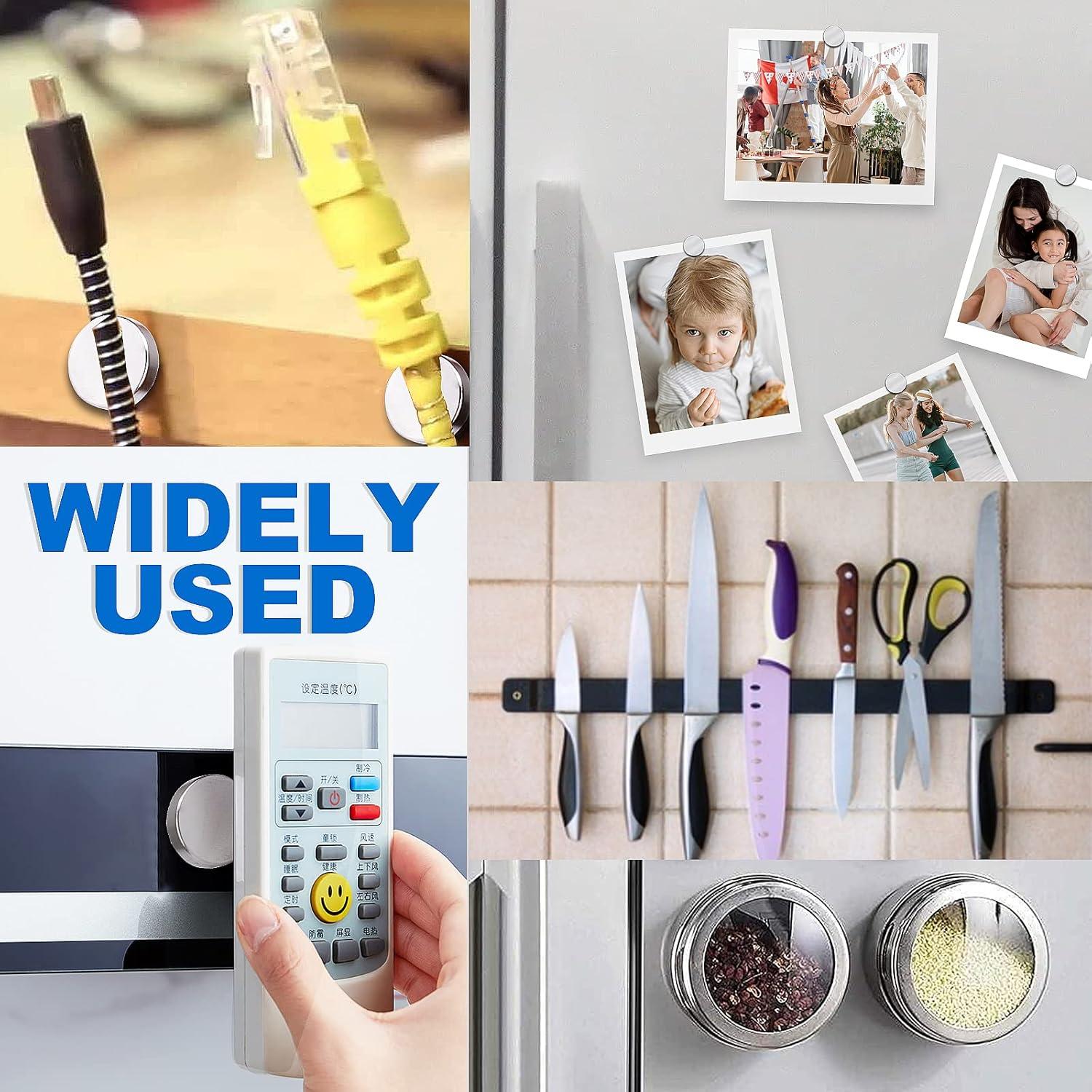 Imanes de Neodimio TRY MAG 20x3mm 6 Piezas Adhesivos