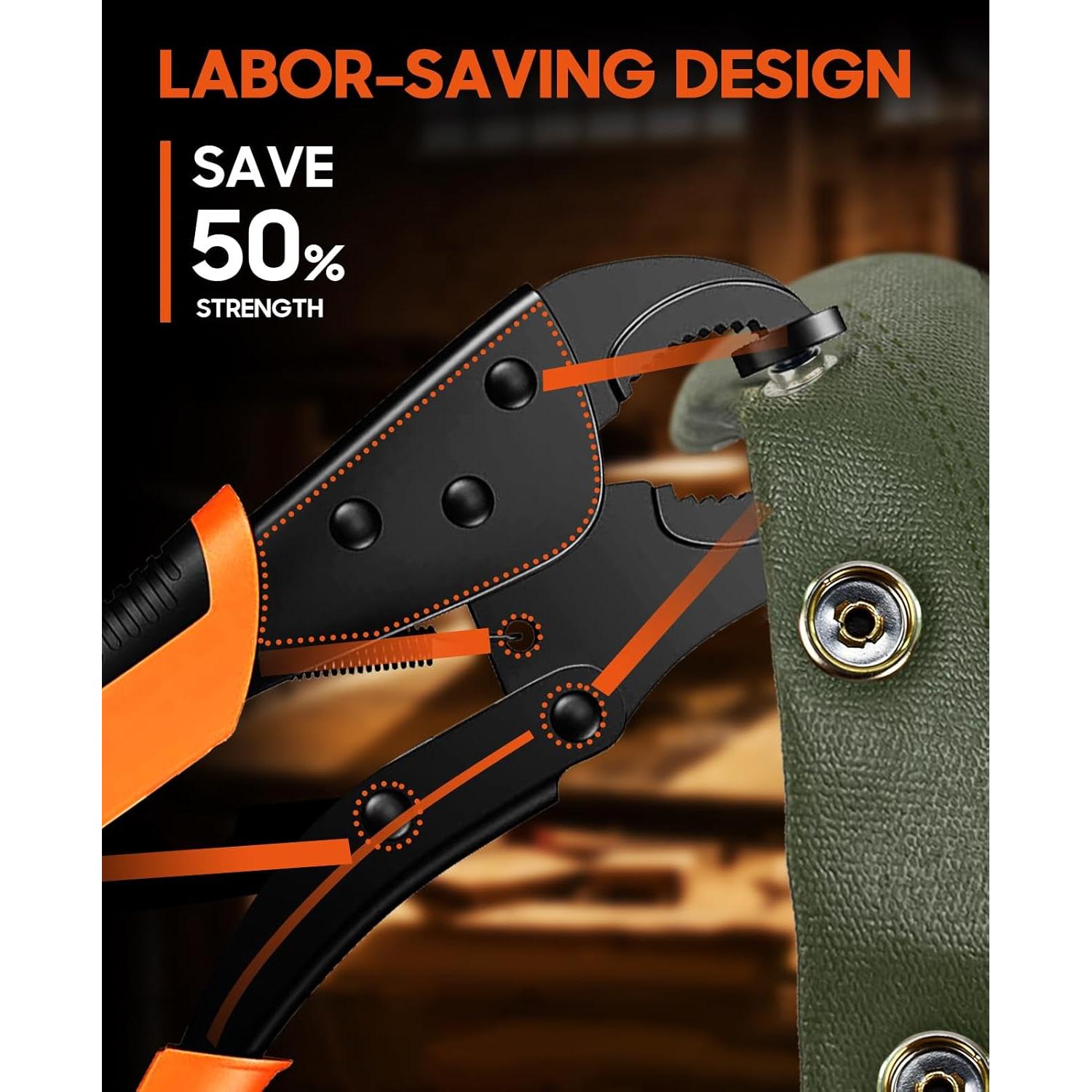 Kit de Herramienta para Botones a Presión HAPDEN SP01