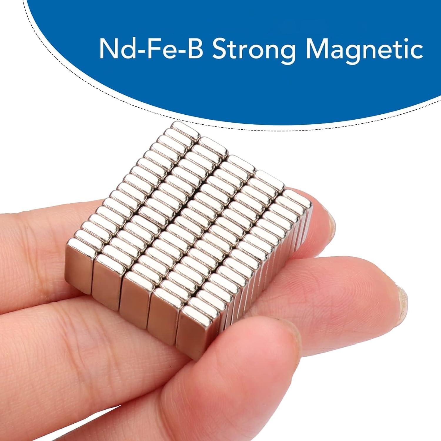 Imán de Barra LOVIMAG 10x5x2mm 120Pcs Neodimio Fuerte