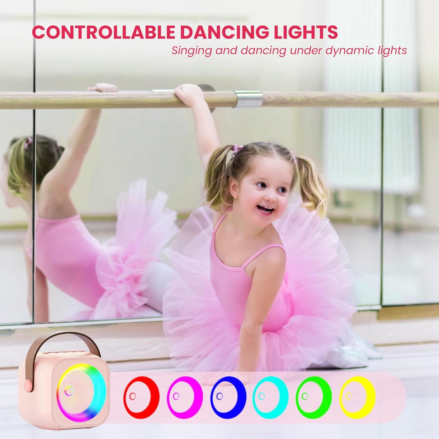 Máquina de Karaoke BEILIHART K29-L con 2 Micrófonos y Bluetooth