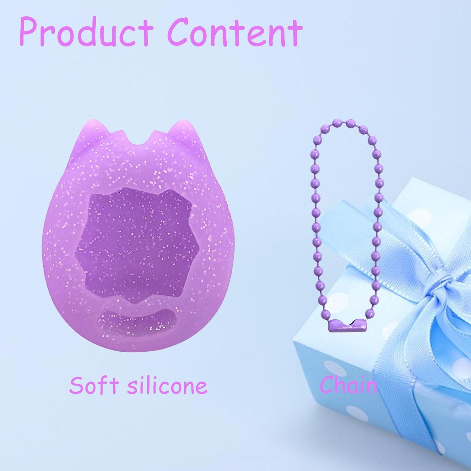 Funda de Silicona Tamagotchi Original AFJWUZ Color Púrpura