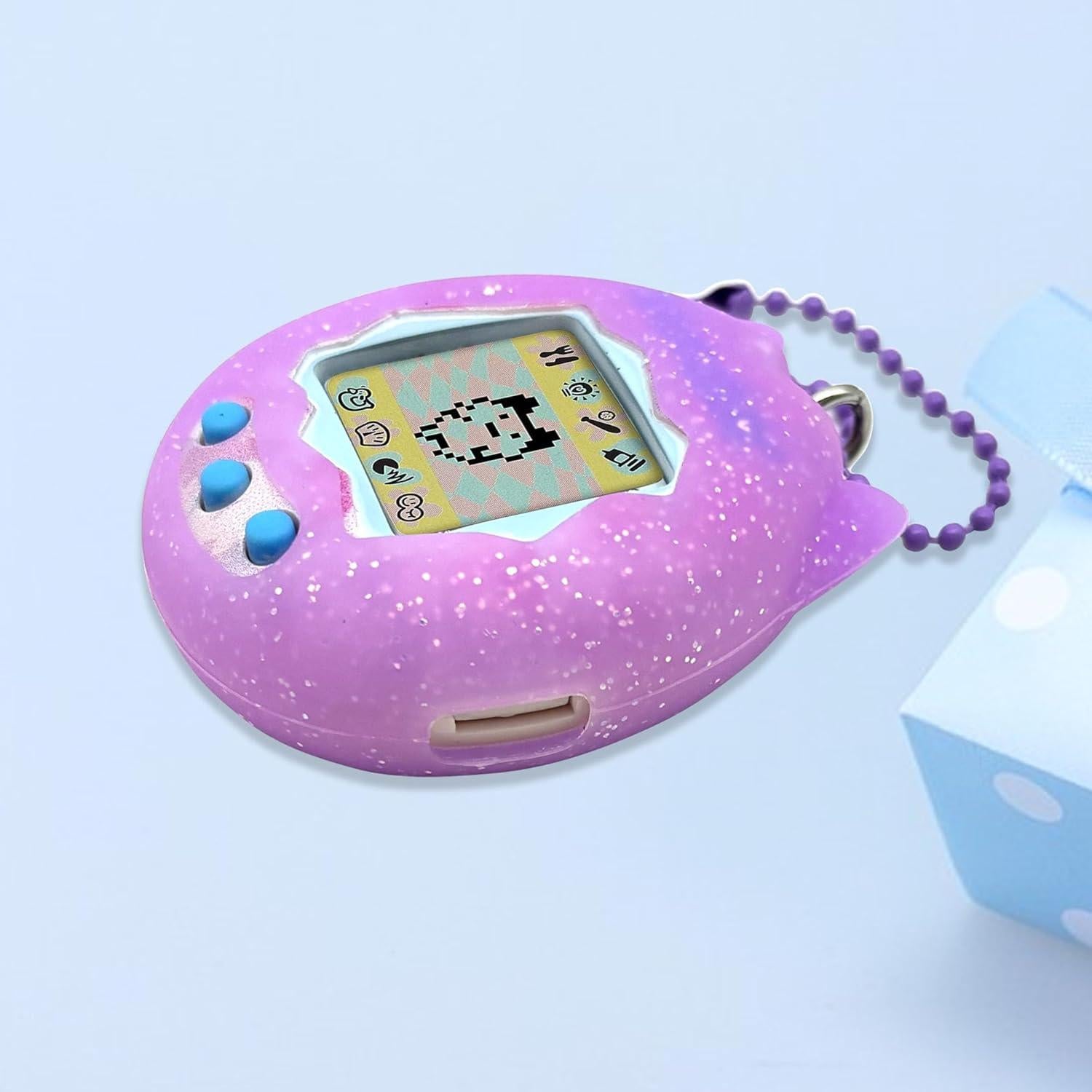 Funda de Silicona Tamagotchi Original AFJWUZ Color Púrpura