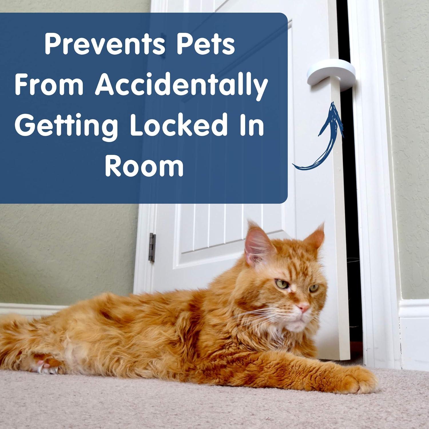 Tope de Puerta Wittle 4 Piezas EVA Blanco Antipellizcos