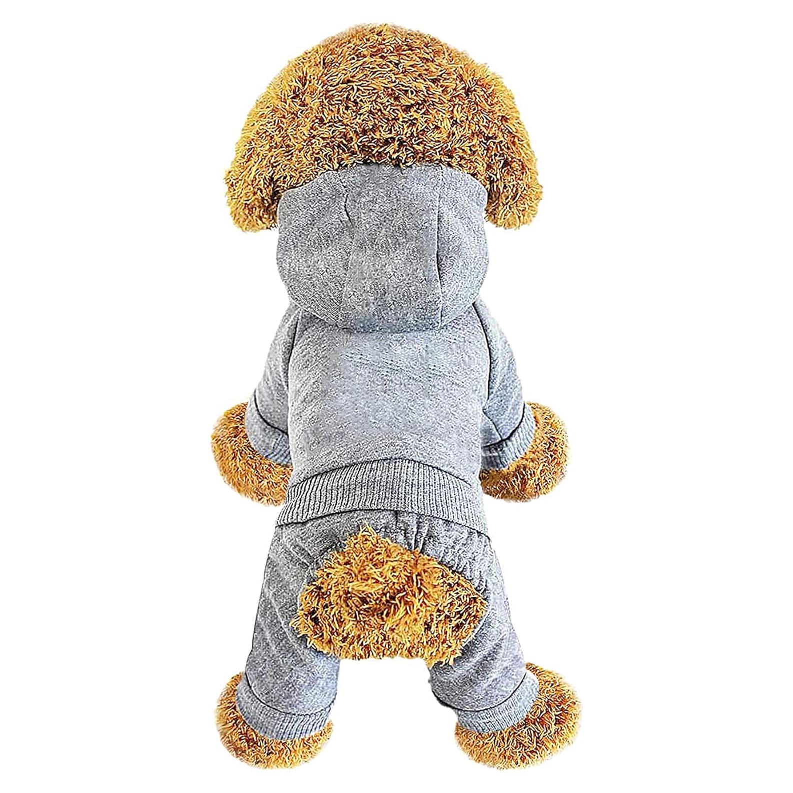 Sudadera para Perros LifeWheel Gris Algodón Tallas S a XL