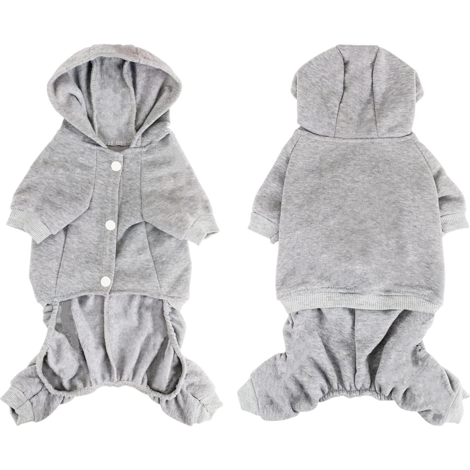 Sudadera para Perros LifeWheel Gris Algodón Tallas S a XL