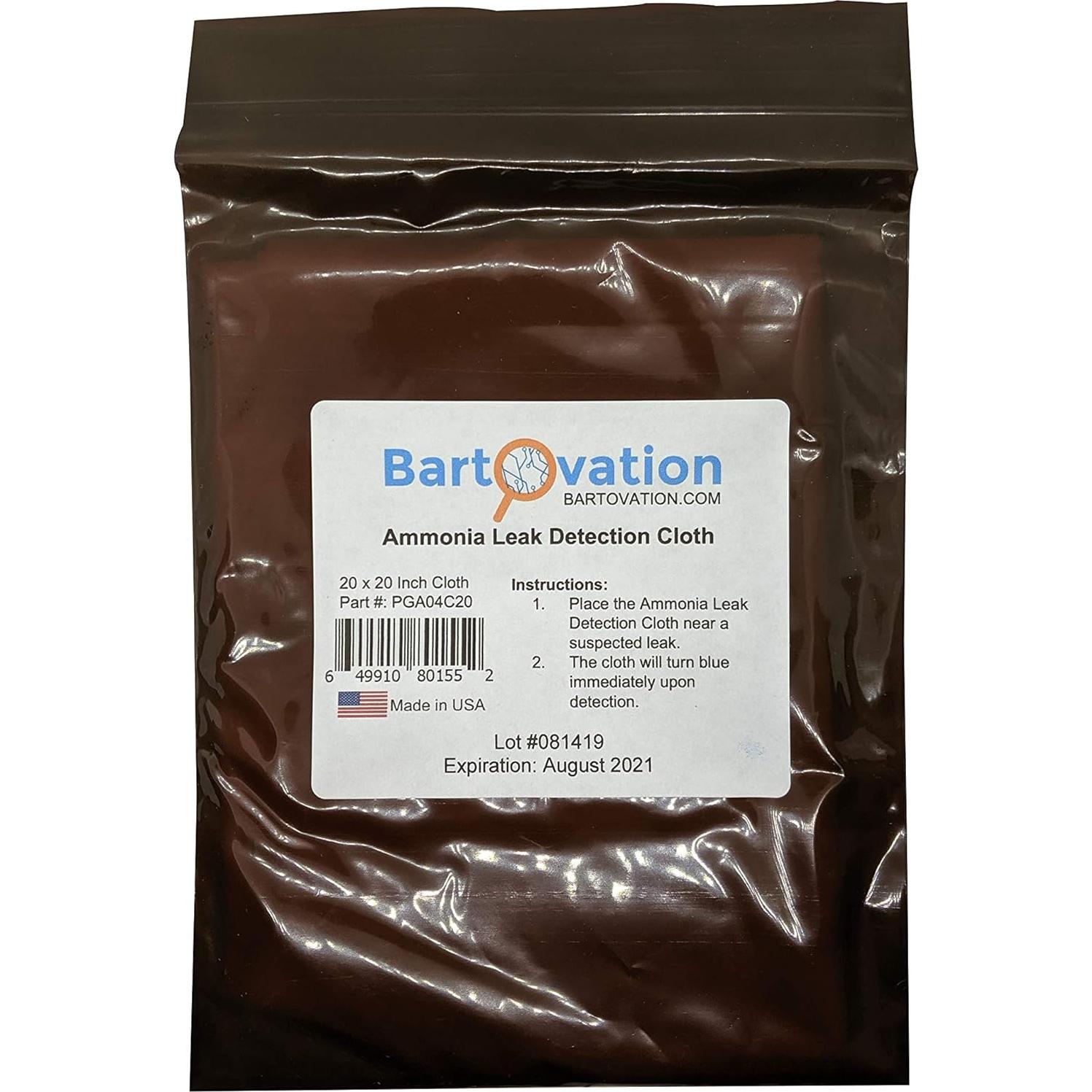 Tela Detección Fugas Amoníaco Bartovation 50x50 cm