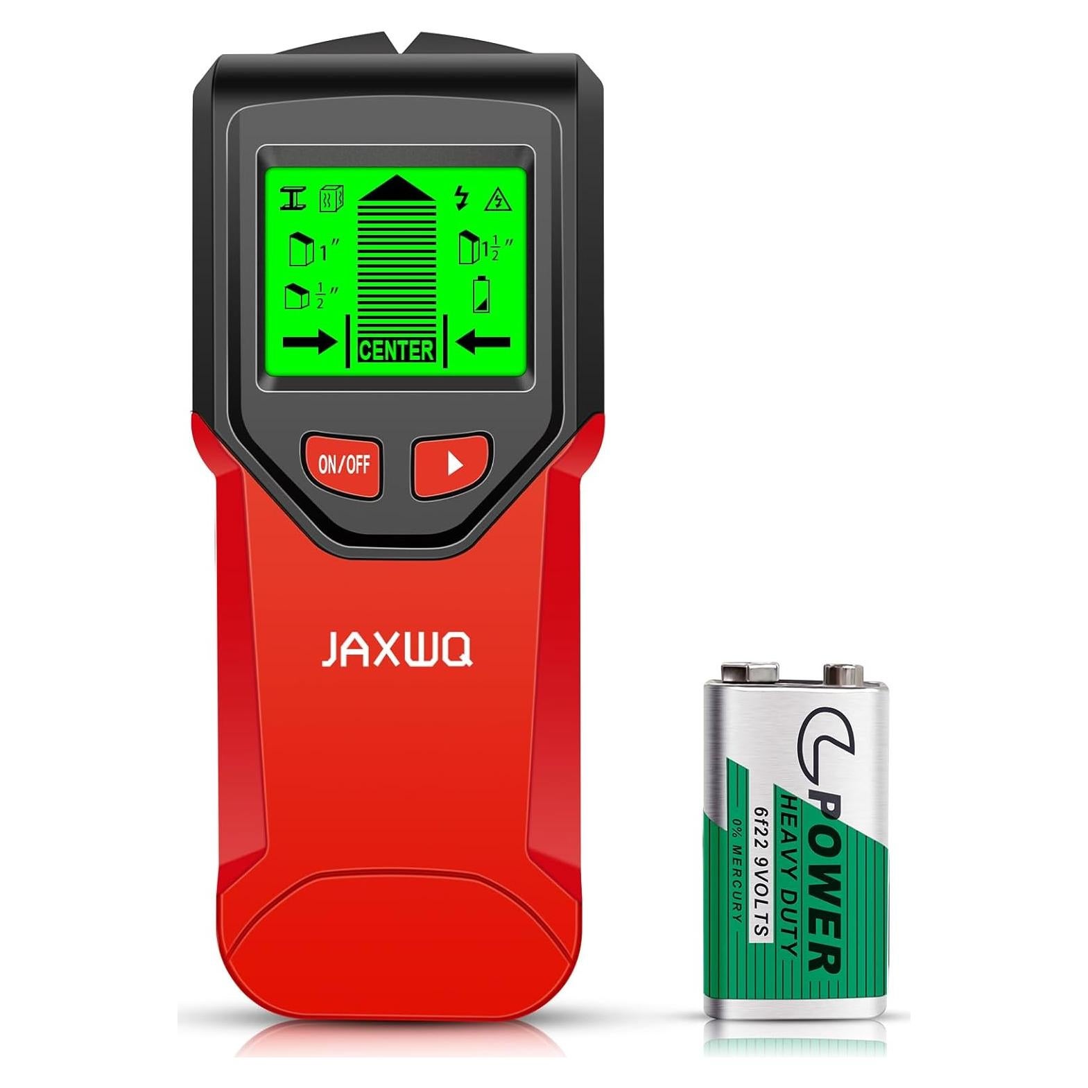 Buscador de Vigas JAXWQ TH410 5 en 1 Pantalla LCD Rojo