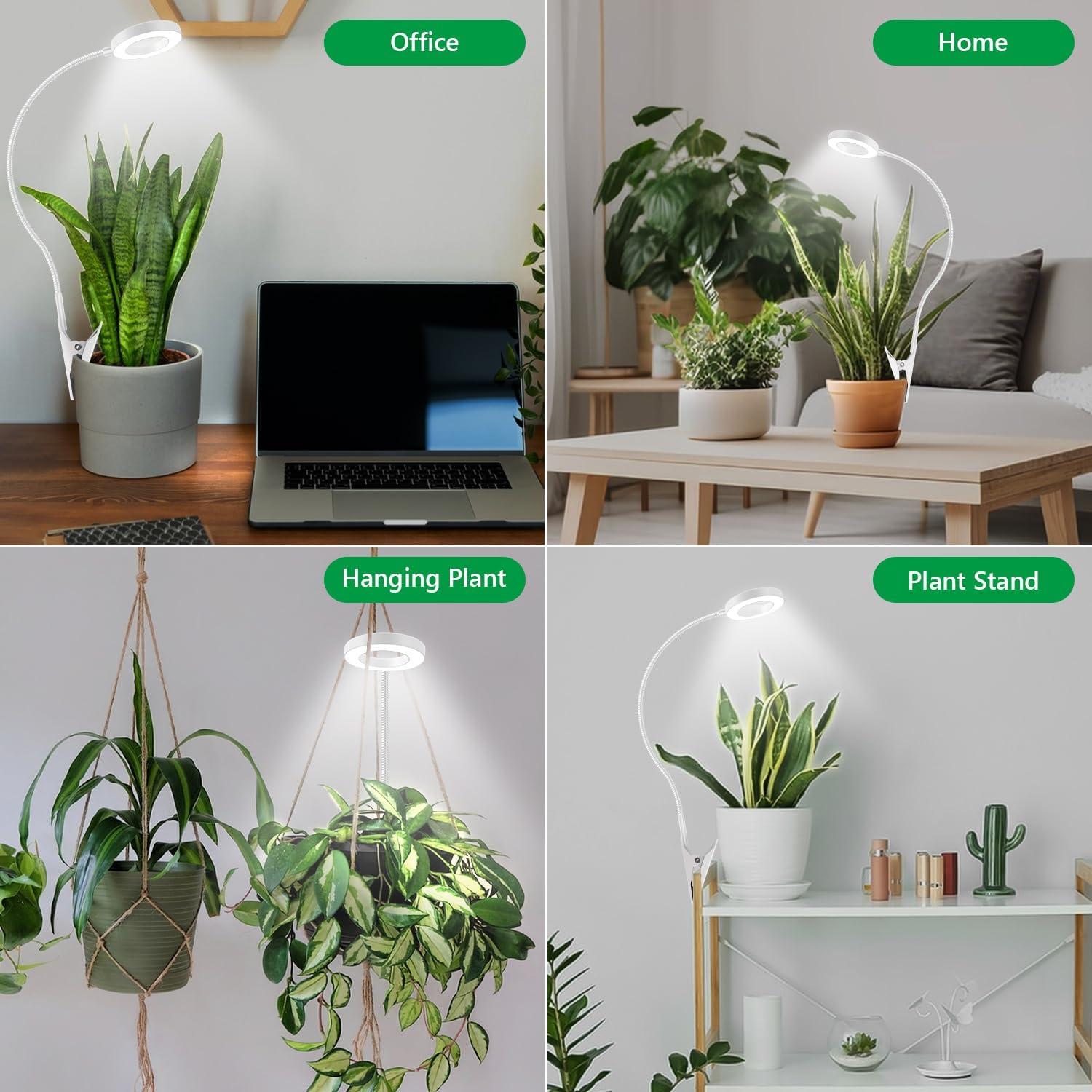 Luces de Crecimiento LED Xuligron 3 Paquete Espectro Completo