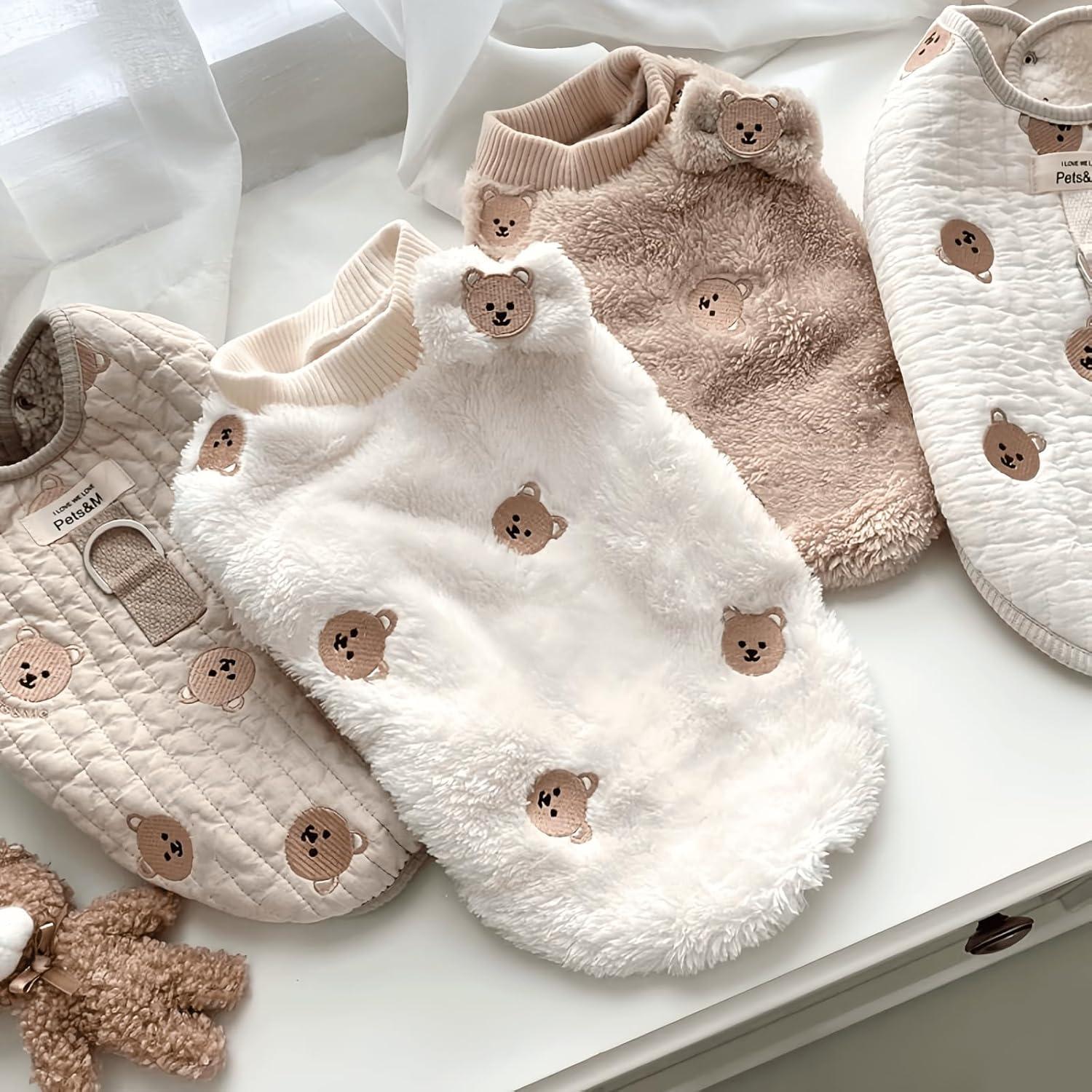 Ropa para Mascotas Jatmira Patrón Oso Marrón XL 5-9 kg