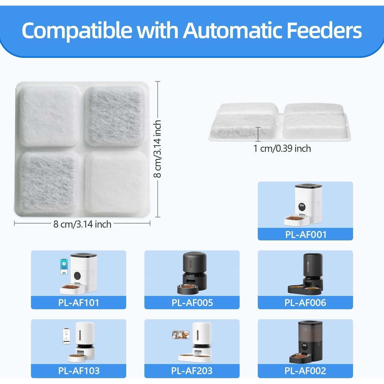 Paquete de 12 bolsas deshidratantes para mascotas xuepett