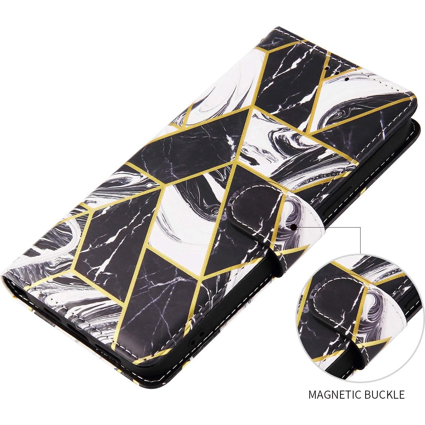 Funda Cartera Asuwish para iPhone 6 Plus/6S Plus Negro