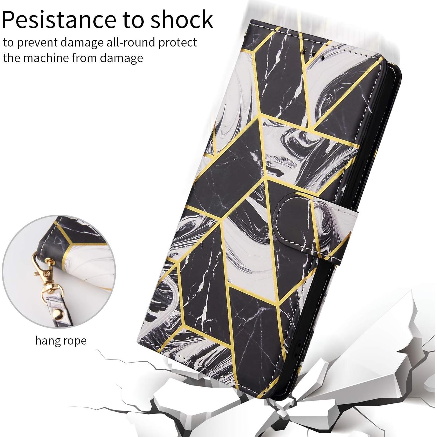 Funda Cartera Asuwish para iPhone 6 Plus/6S Plus Negro