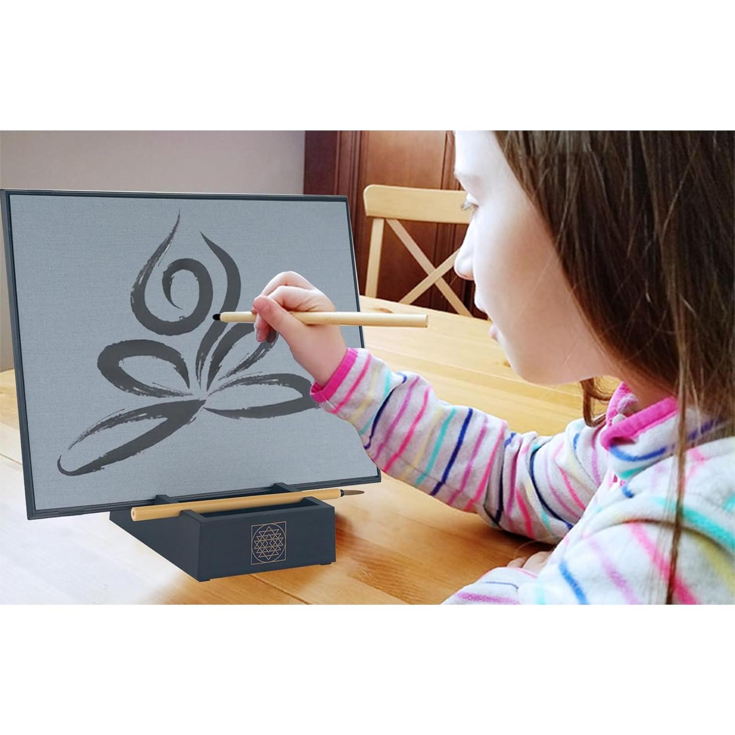 Tablero de Dibujo Acuático Nirvikalpa 32.3x26.4cm con Pincel