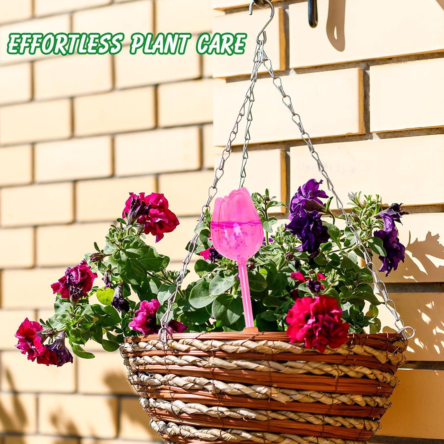 Esferas de Riego Automáticas Tulipán 4 Pcs Vidrio 21.5 cm