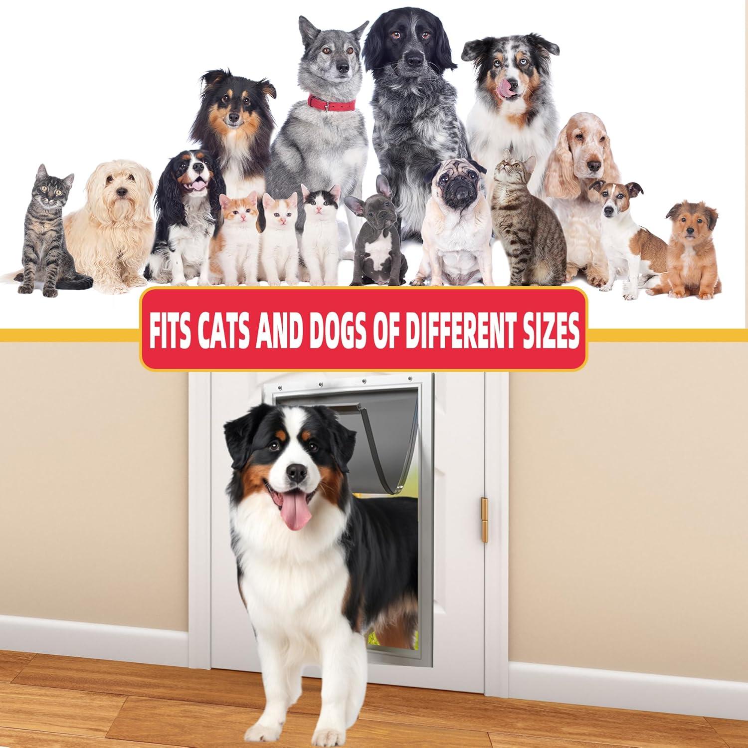 Aletas de Reemplazo para Puerta de Perro FUZZYCARE Mediana