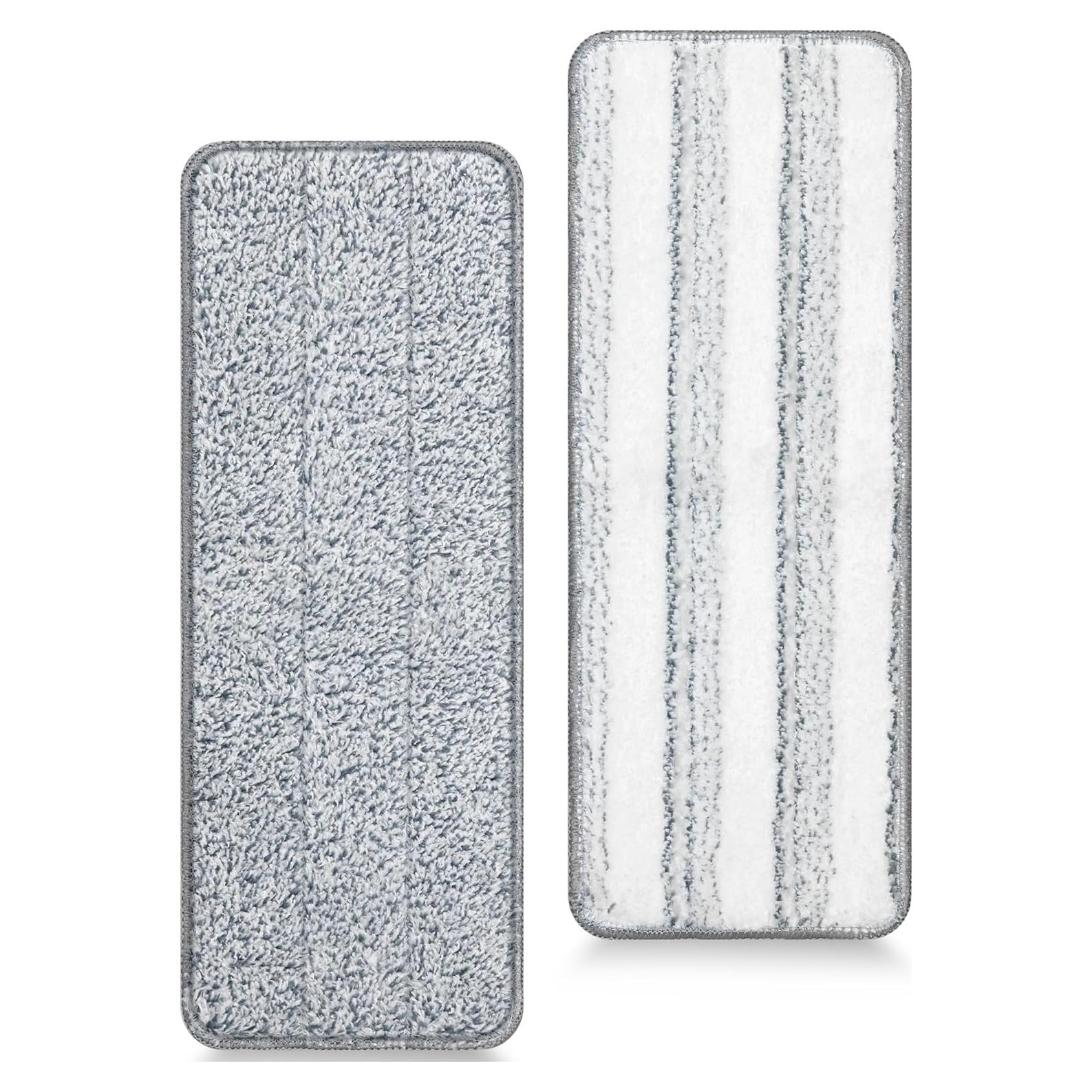 2 Piezas Almohadillas de Mopa de Microfibra Vosante 33 cm