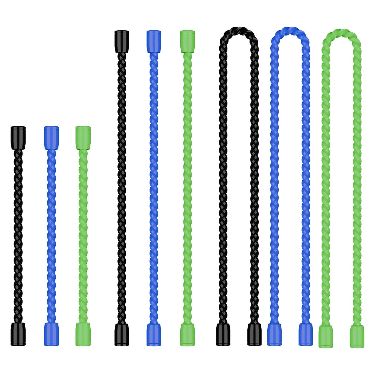 Bridas de Silicona HTHOOOOOME 9 Piezas 10-30 cm Multiusos