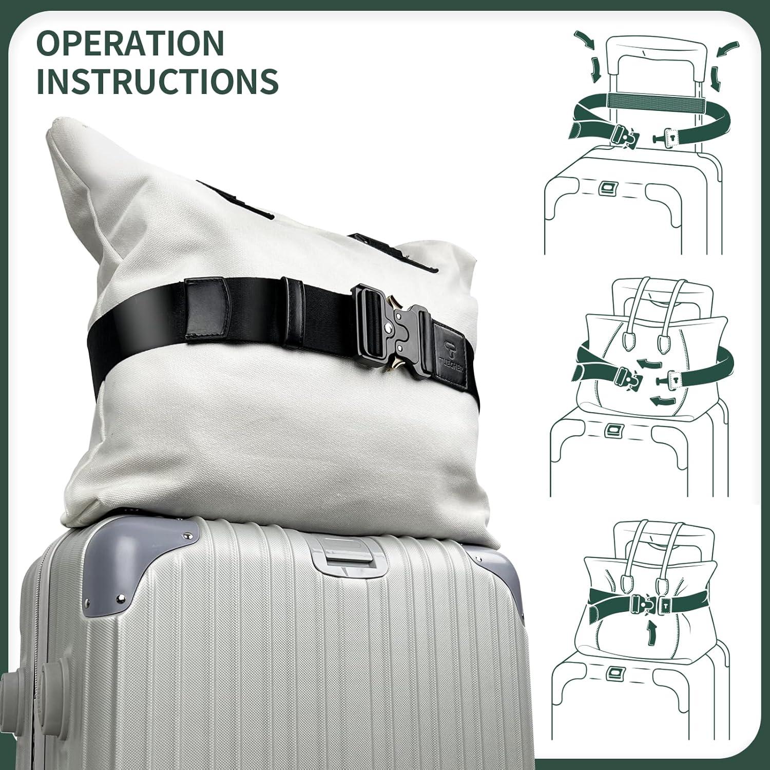 Correa de Equipaje Vethers VE-STRAPES Jet 71.12 cm Ajustable